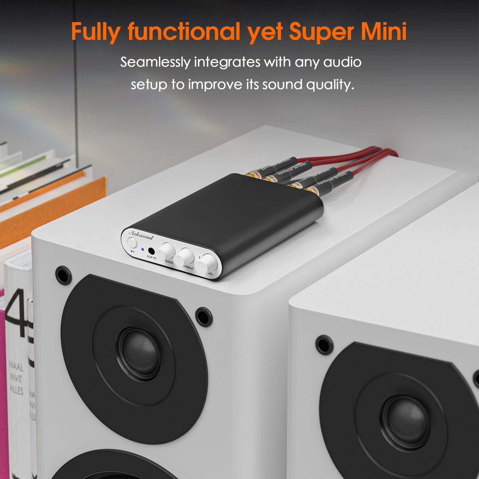 Nobsound M10 Mini TPA3255 Digital Amplifier with Bluetooth/USB Input