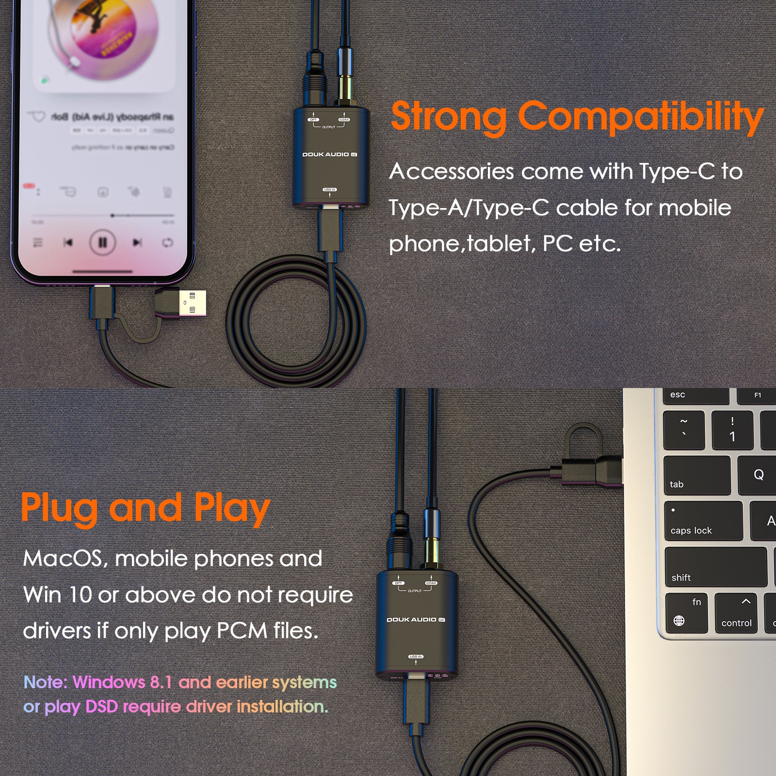 Douk Audio U2 Digital Interface DDC with XMOS XU316 USB to SPDIF Converter