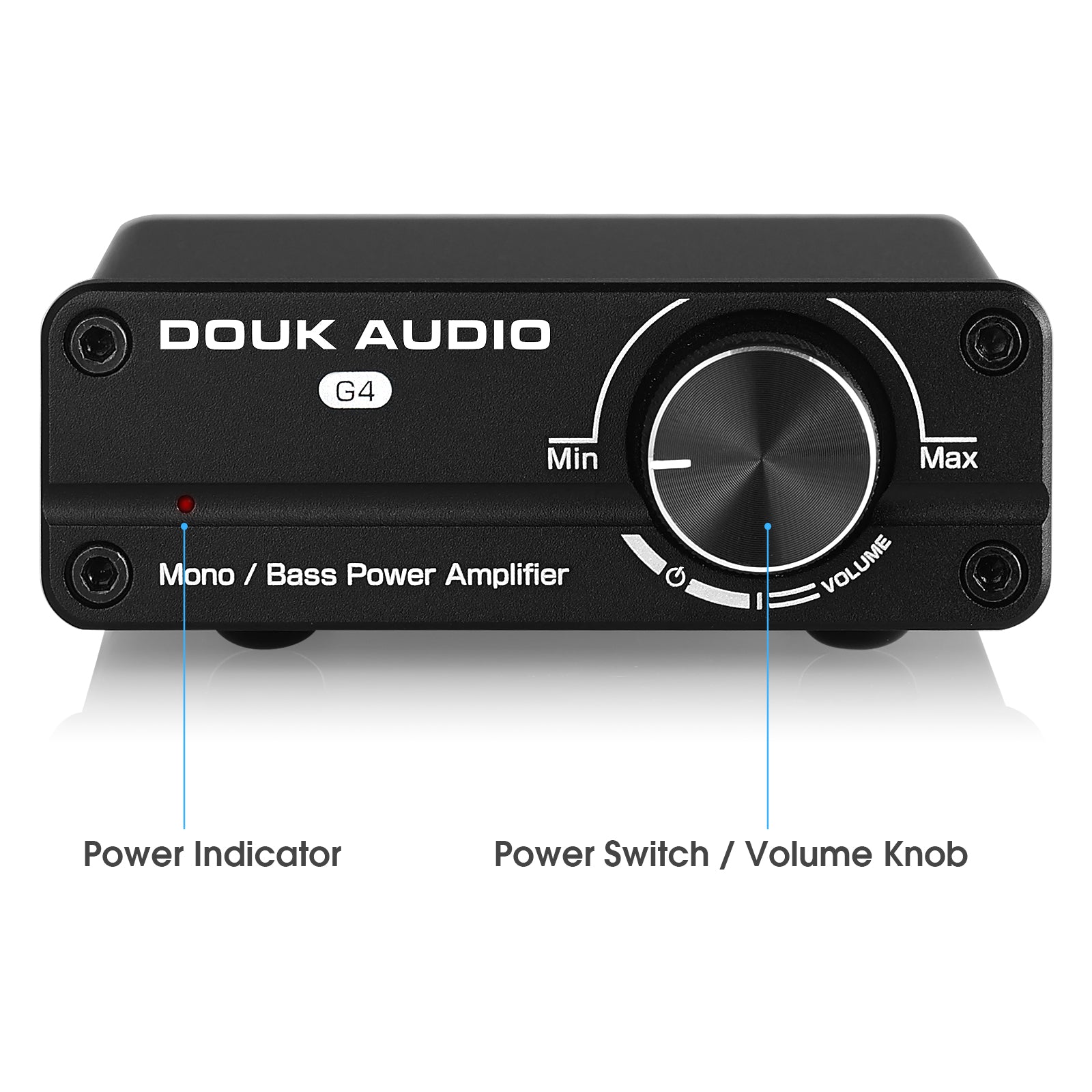 Douk Audio G4 Monokanal-Digitalverstärker Subwoofer/Vollfrequenz-Leistungsverstärker 100 W