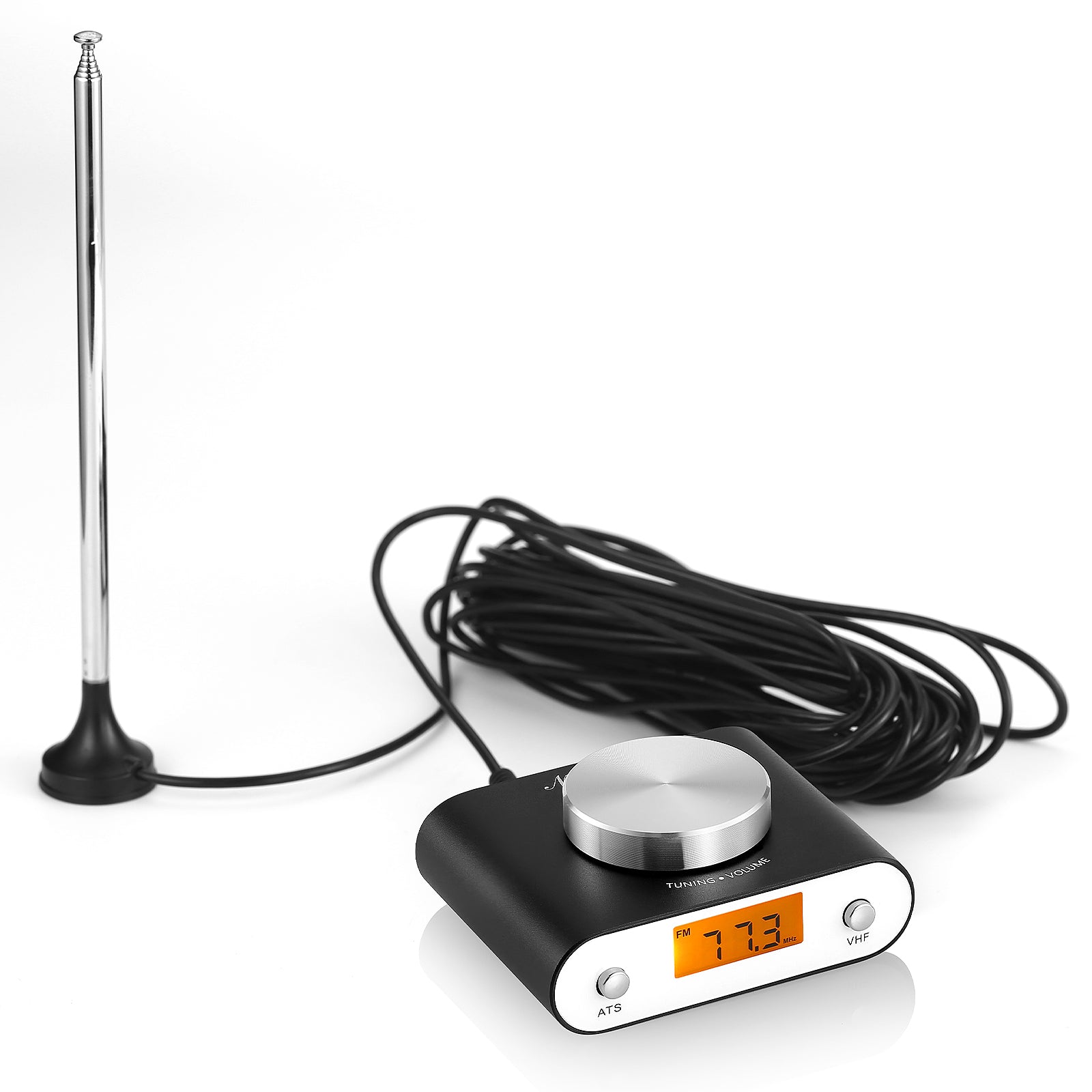 Mini FM Radio Transistor Global Universal Manual/Auto Search with Display Screen