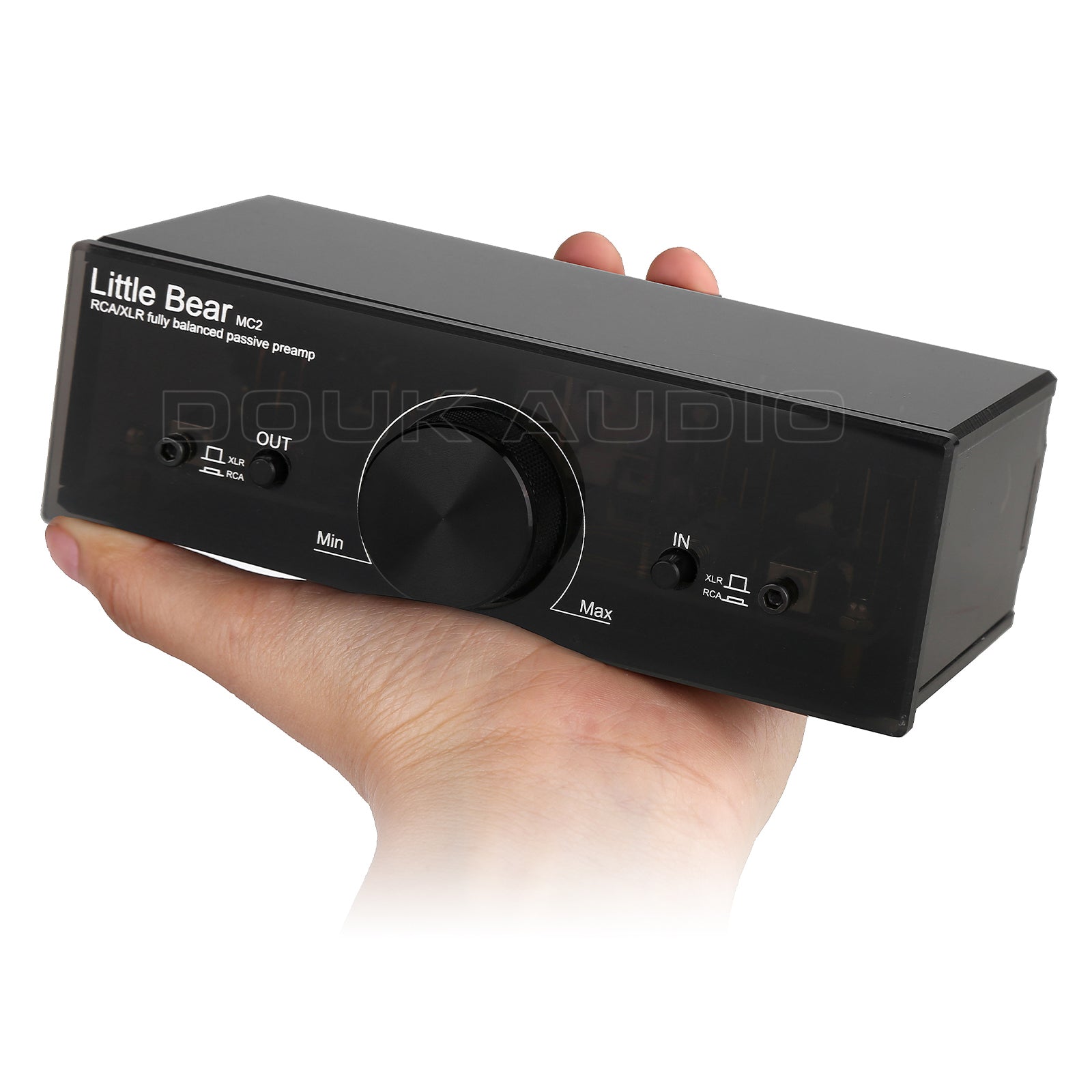 Little Bear MC2 迷你 2 路全平衡 XLR/RCA 音频转换器切换器手动选择器盒前置放大器