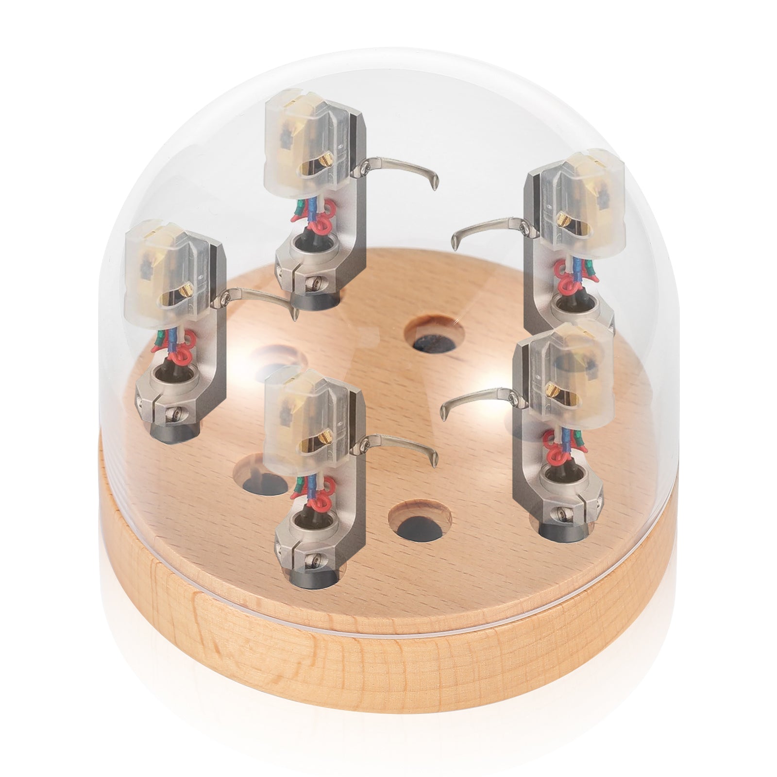 Nobsound R21J Tonabnehmer Headshell Keeper Plattenspieler Stylus Display Box Phono Shell Case