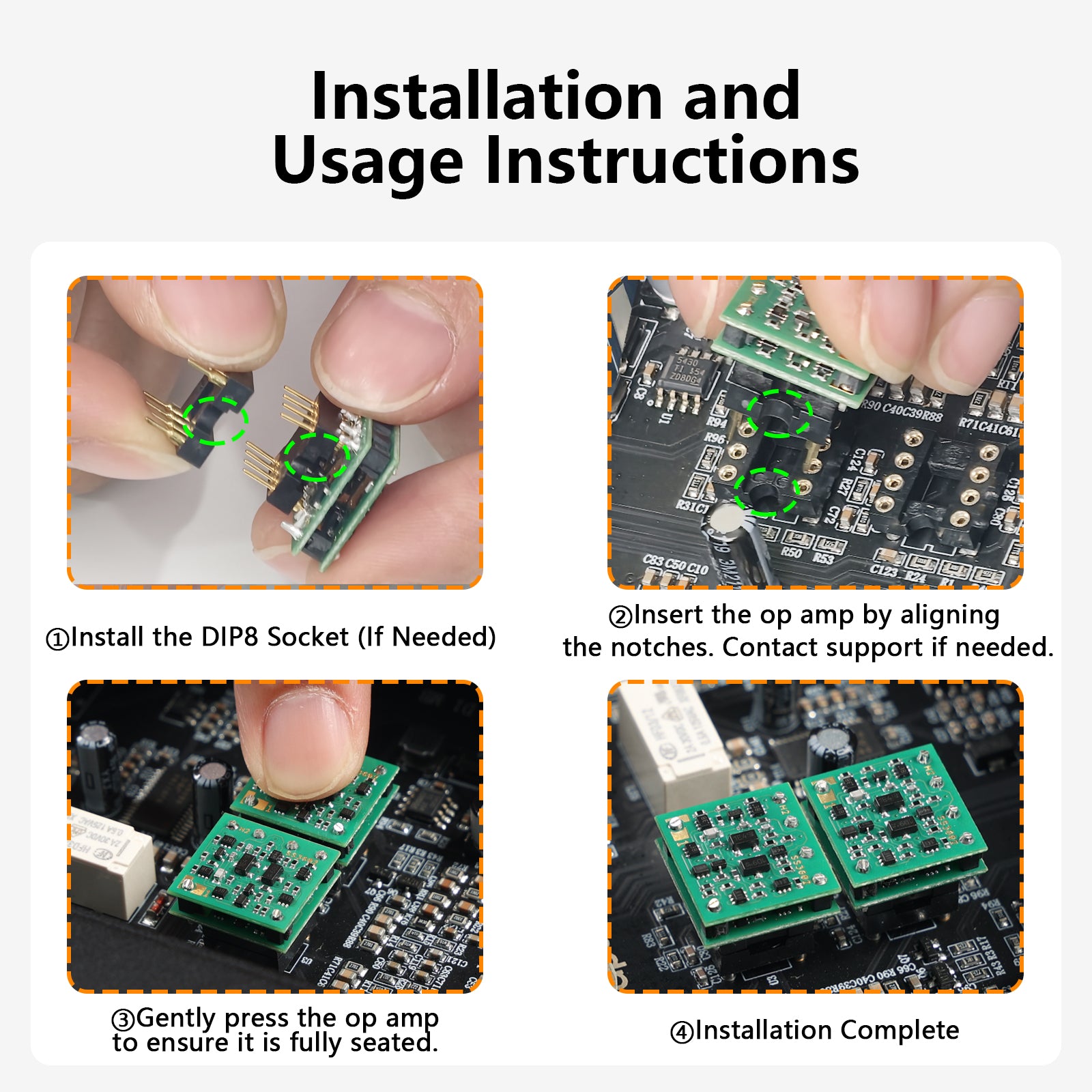Sparkos Labs SS3602 Discrete Dual Op Amp (1PC)