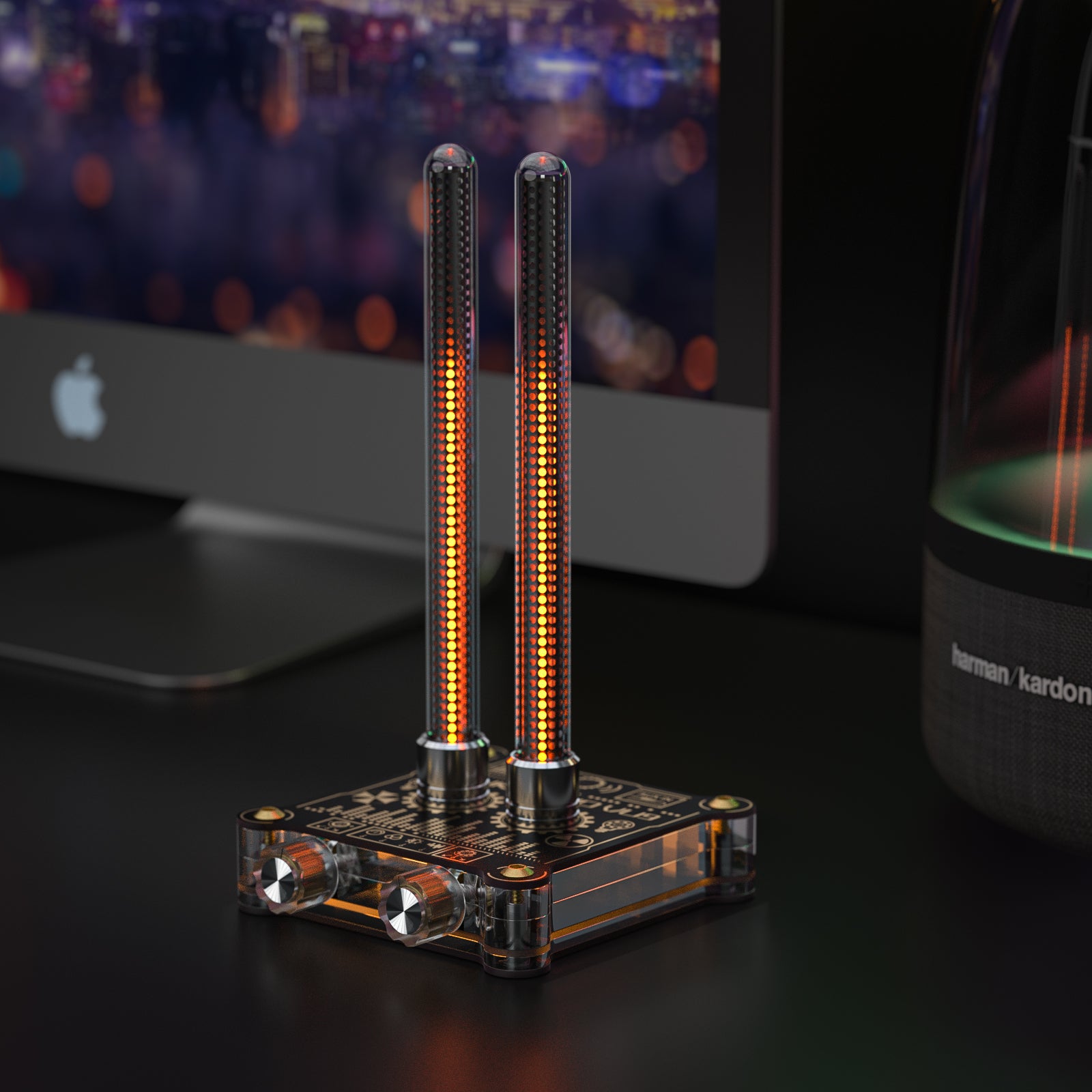 VU9 Pixie Tube Sound Level Meter Ref to Retro Nixie Tube Audio Spectrum w/MIC Pickup