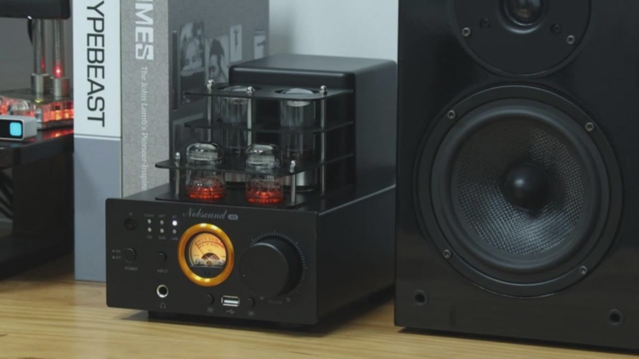 Nosound A3 HiFi 电子管功放 蓝牙 5.0 接收器 同轴/光纤 功放 USB 播放器