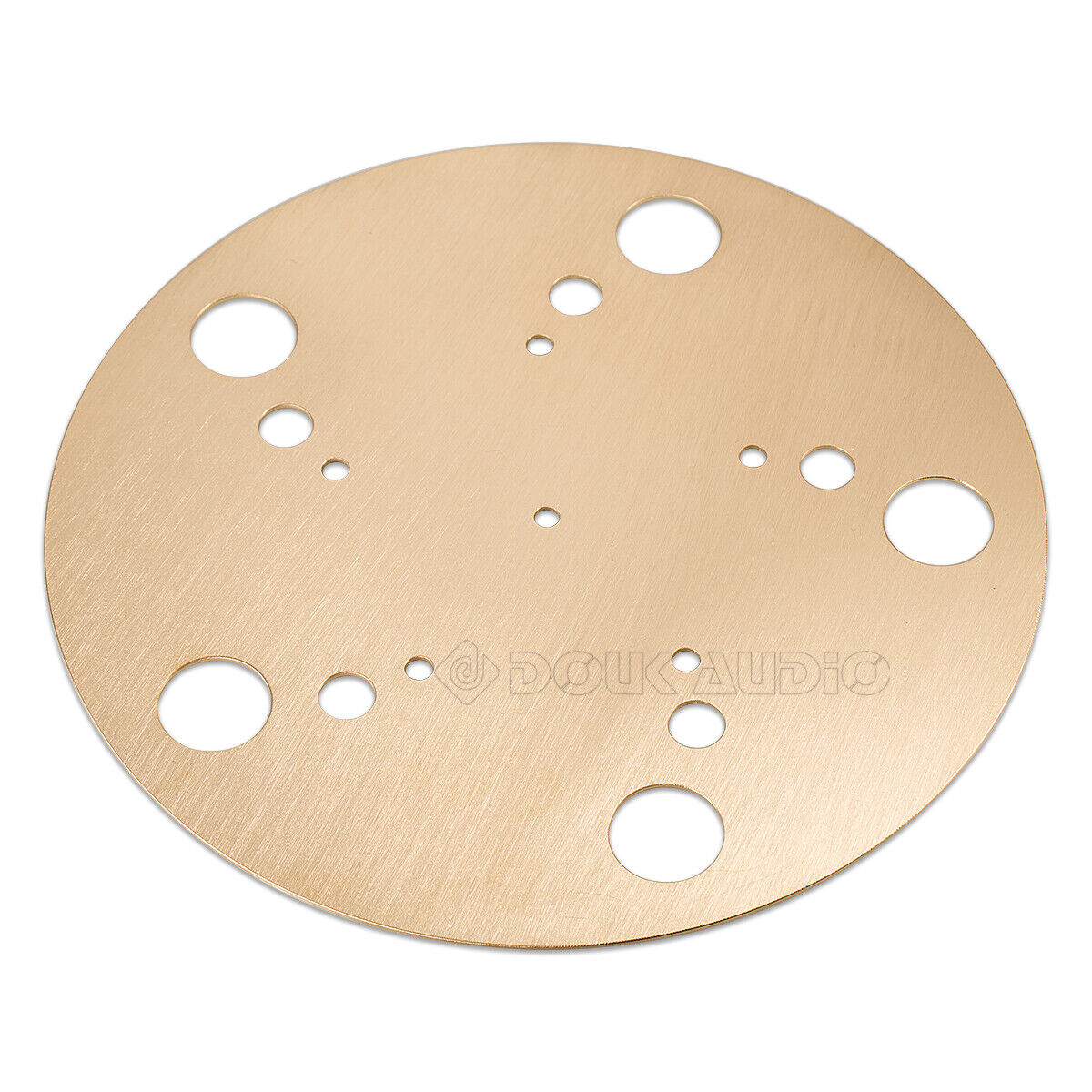 HiFi-Plattenspieler-Plattenmatte aus reinem Messing für Vinyl-LP-Plattenspieler, 2-mm-Pad-Slipmat