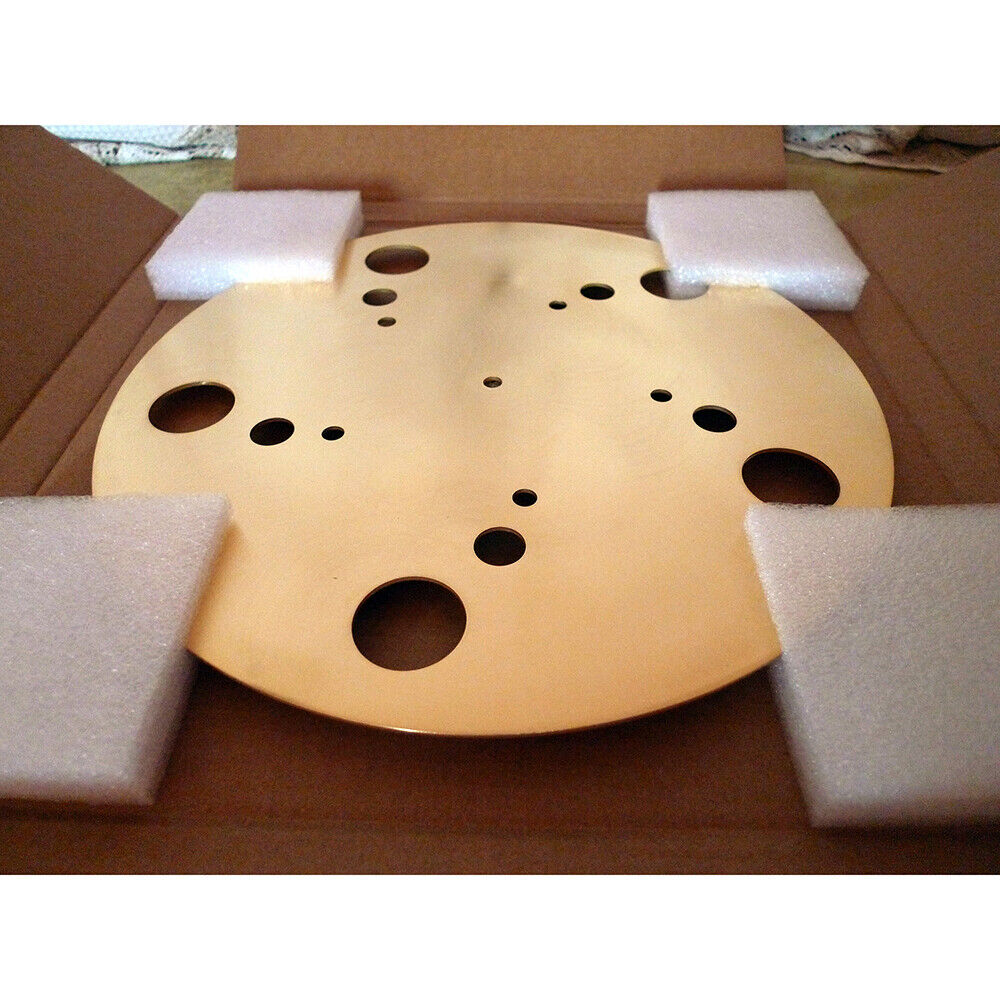 HiFi-Plattenspieler-Plattenmatte aus reinem Messing für Vinyl-LP-Plattenspieler, 2-mm-Pad-Slipmat