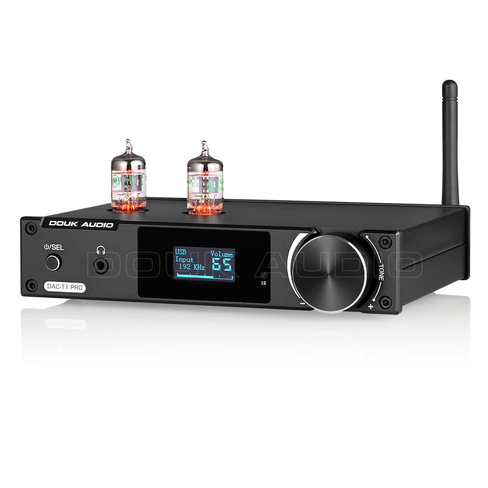 Douk Audio DAC-T1 PRO HiFi Tube Stereo Preamp USB DAC Bluetooth Receiver S/PDIF D/A Audio Converter