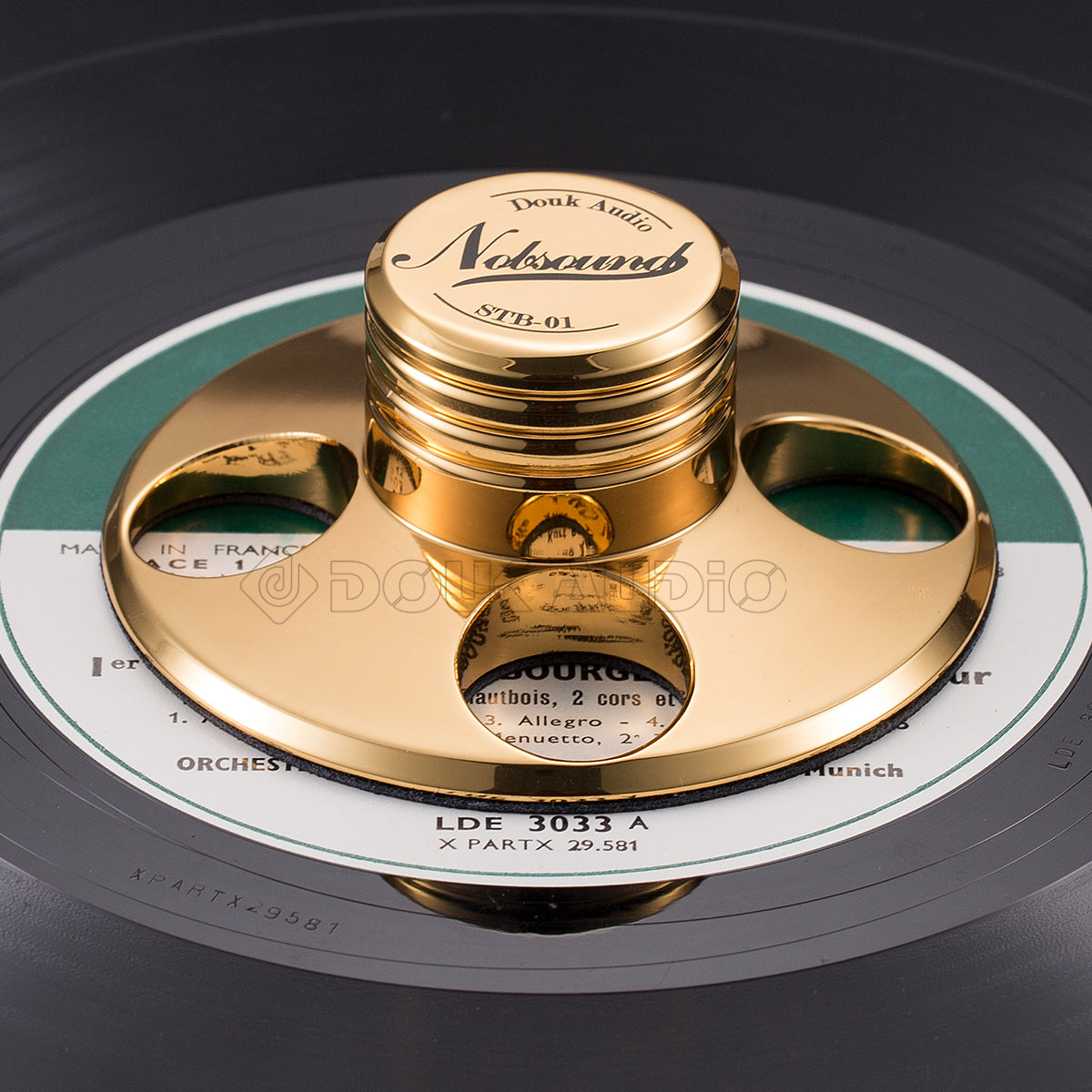Nobsound STB-01 Record Weight / Clamp for LP Vinyl Players Turntable Disc Stabilizer