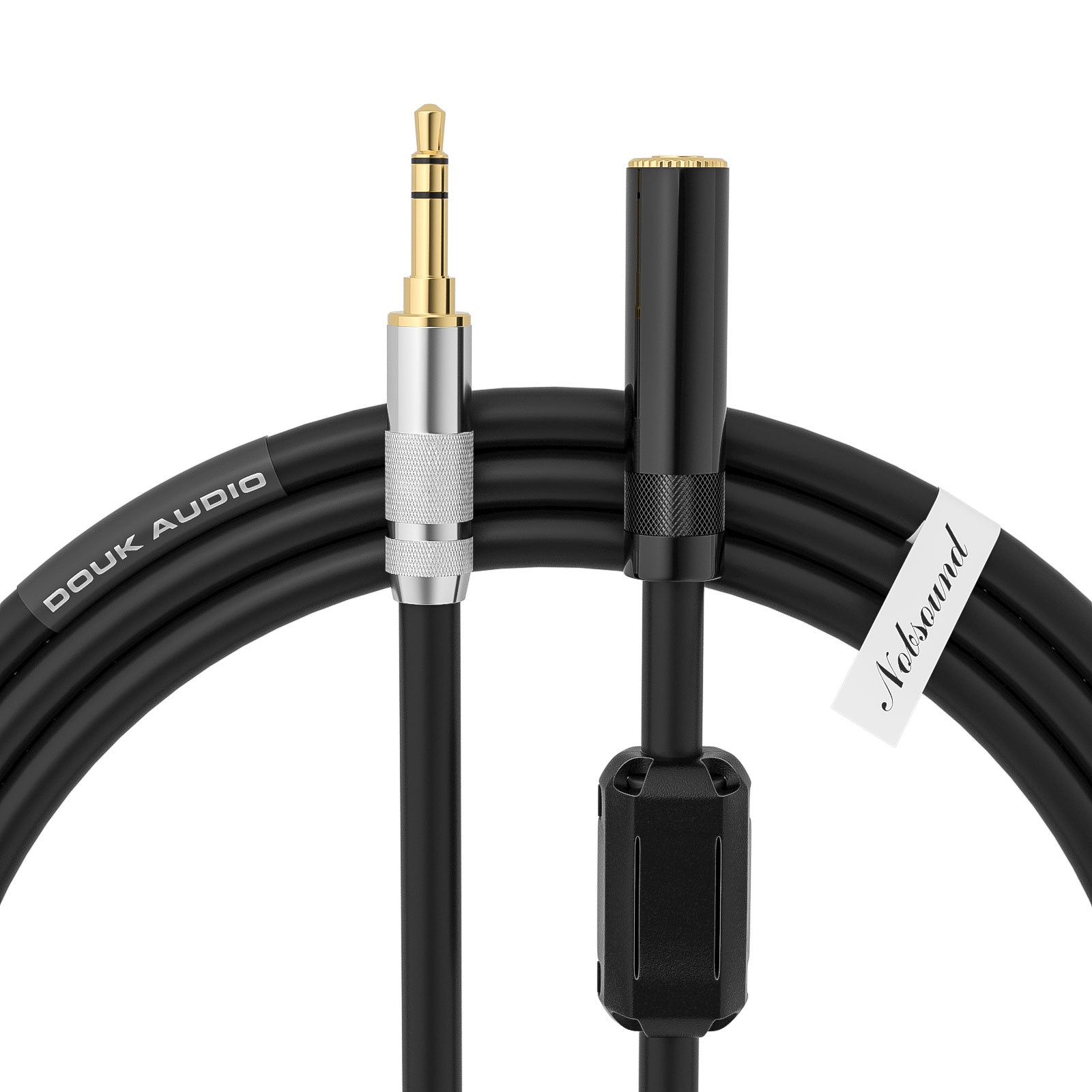 Douk Audio HiFi 3.5mm Stereo Audio Cable Headphone Extension Cord Male to Female Auxiliary