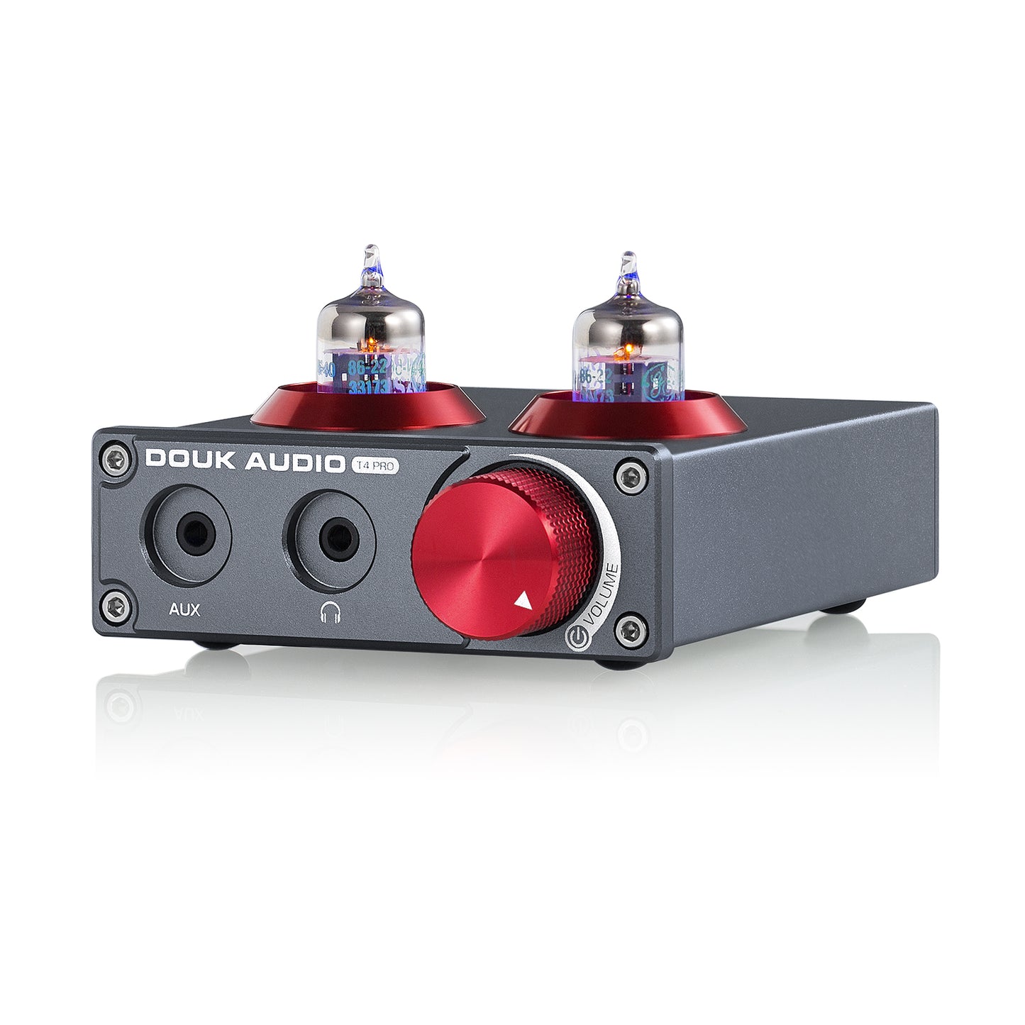 Douk Audio T4 PRO Mini GE5654 Vacuum Tube Phono Preamp Home Stereo Audio Pre-Amplifier Headphone Amp