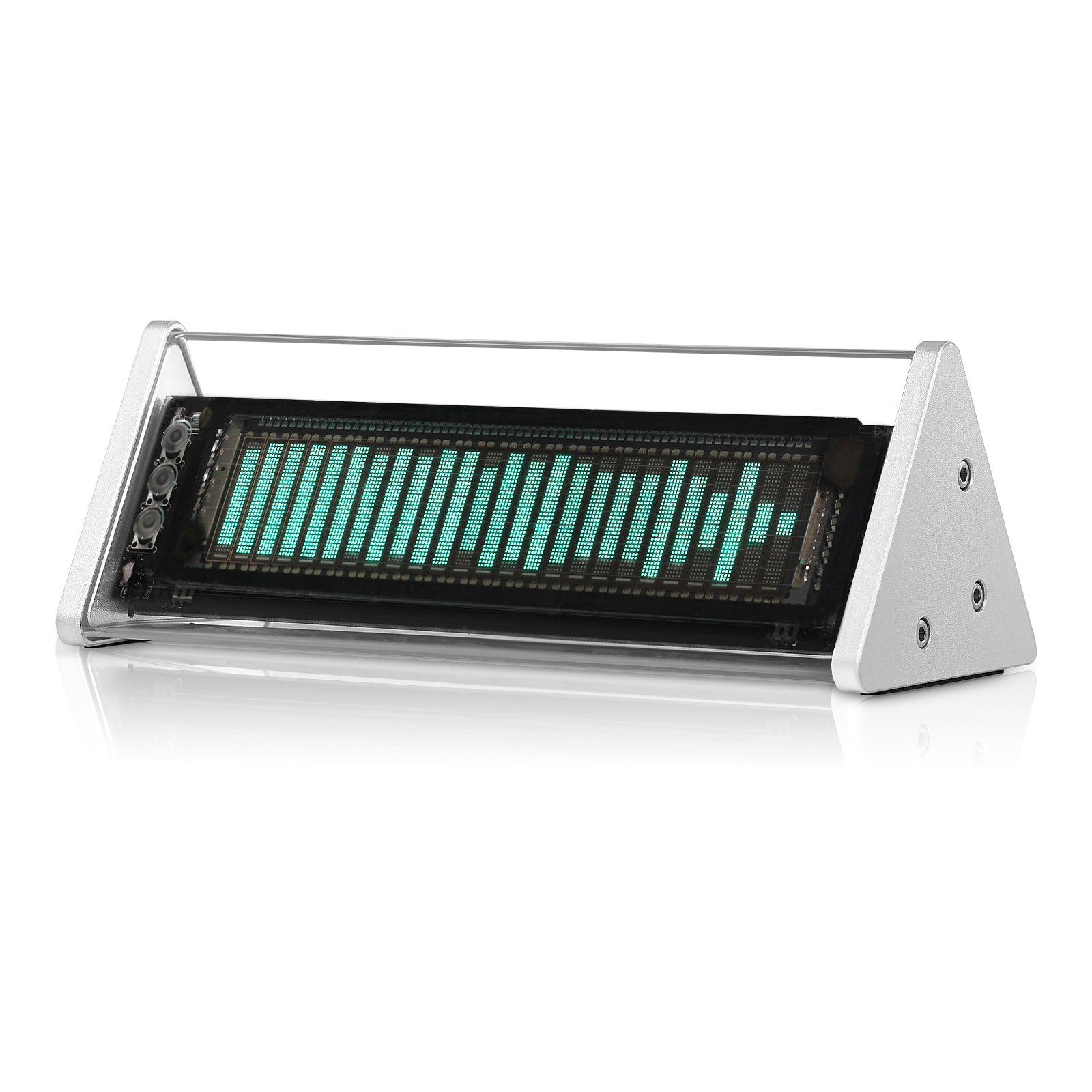 Douk Audio VFD253 3.5mm AUX Switcher Box VFD Audio Analyser Bluetooth 5.0 Receiver Home Desk Clock