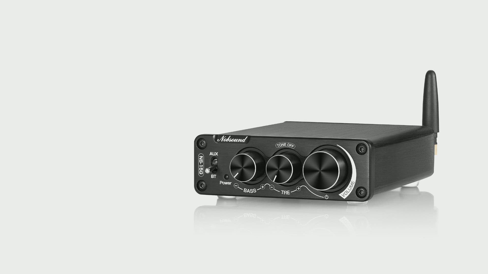 Nobsound NS-15G Mini Bluetooth 5.0 Digitalverstärker Empfänger TPA3116 Stereo Audio Verstärker 100W + 100W
