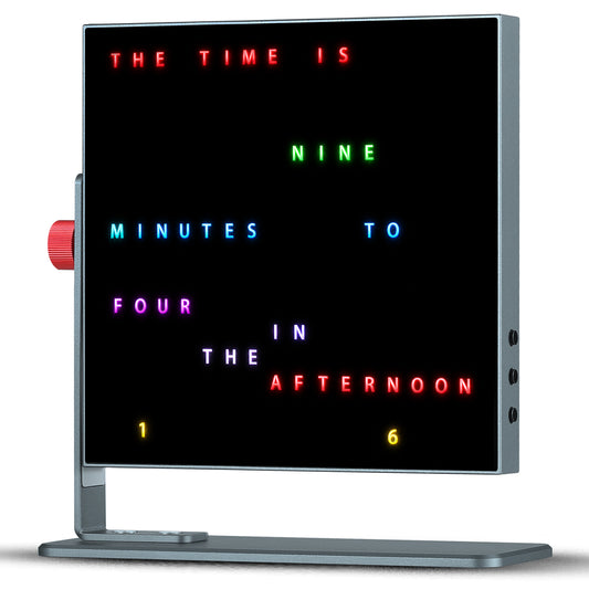 Douk Audio TX1 Word Clock with 9 Display Modes, Music Spectrum