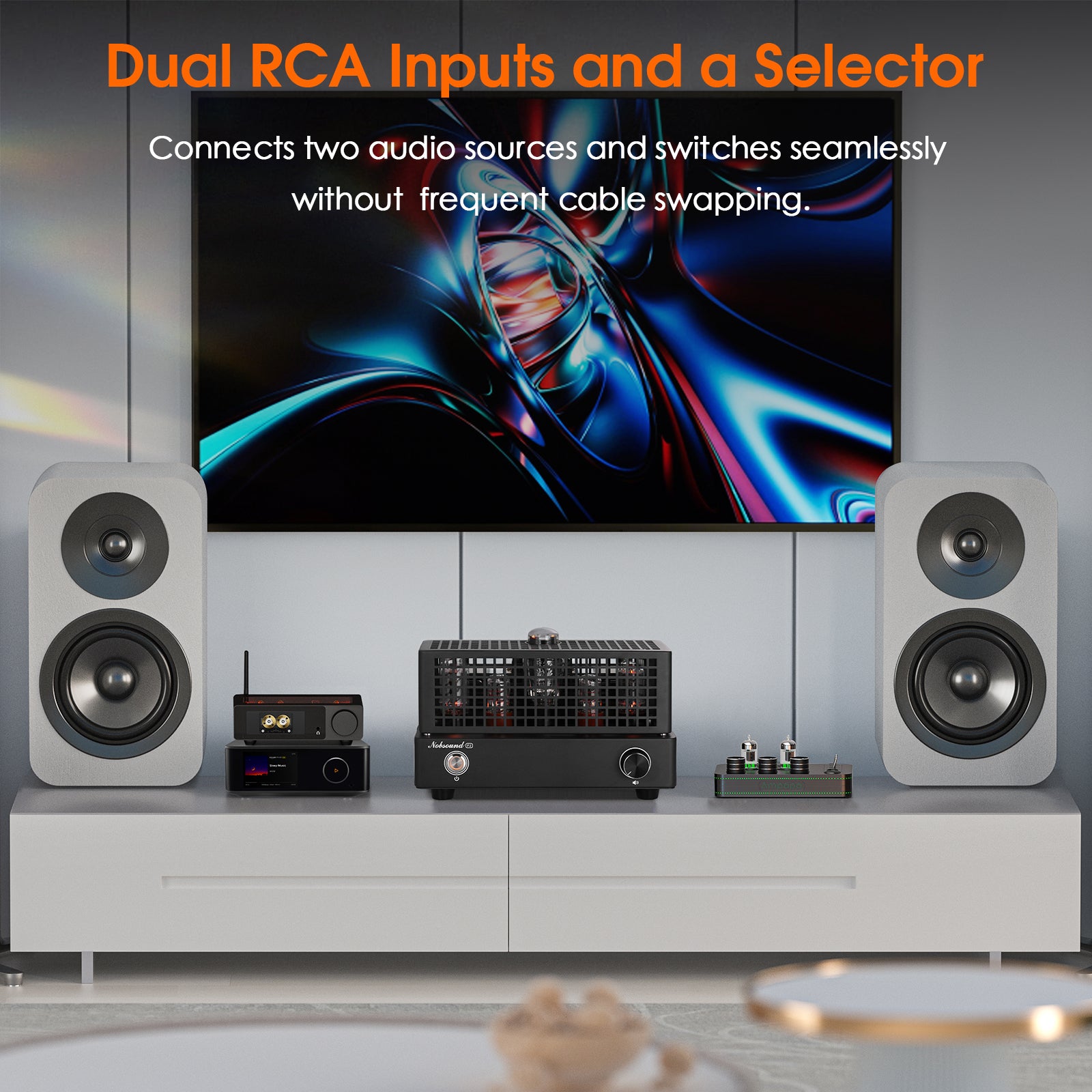 Nobsound F2 HiFi Single-Ended Class A Tube Amplifier