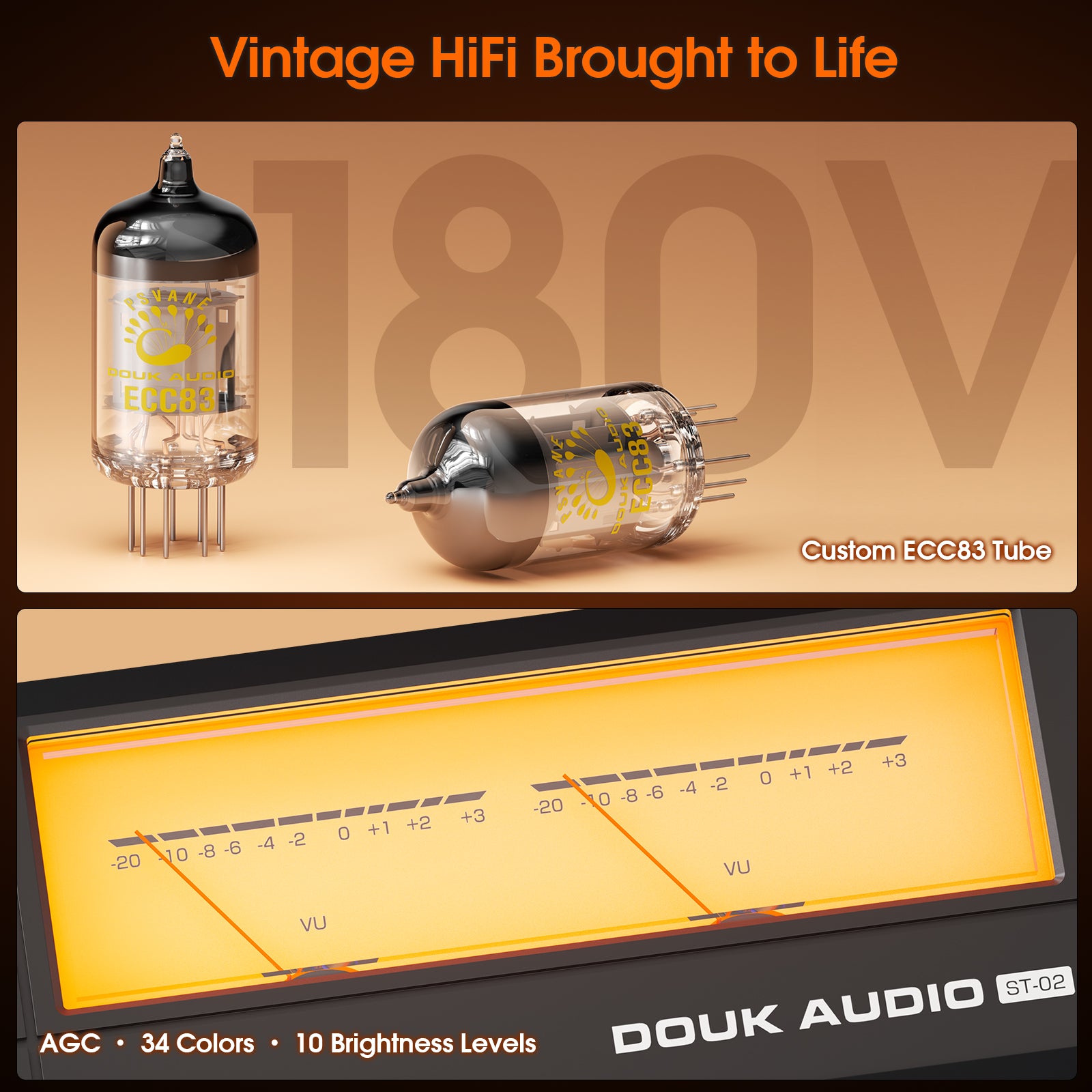 [Pre-Sale]Douk Audio ST-02 HIFI Integrated Bluetooth Tube Amplifier
