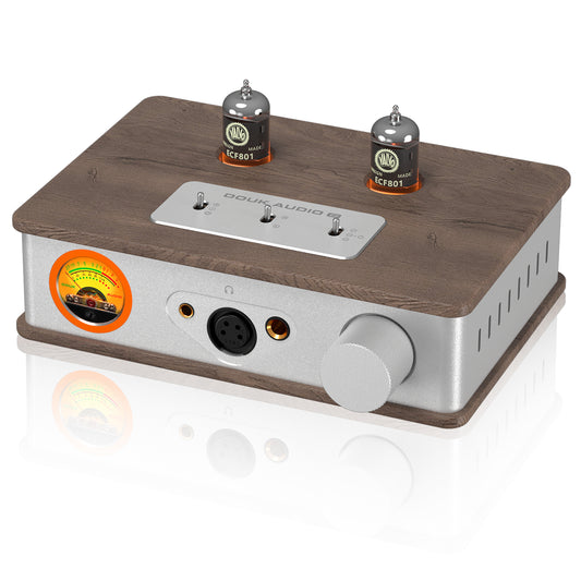 Douk Audio E2 Tube Headphone Amplifier XLR/4.4mm/6.35mm HiFi Stereo Preamplifier