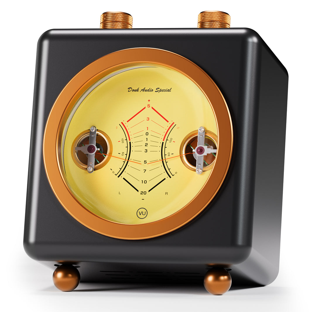 Douk Audio | Audio Spectrum & Clock | LED/VFD/Nixiesound level display