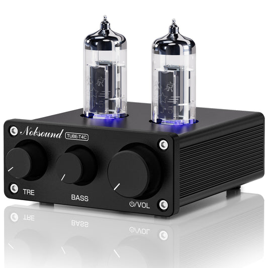 Nobsound TUBE-T4C HiFi Stereo Vacuum Tube Preamp