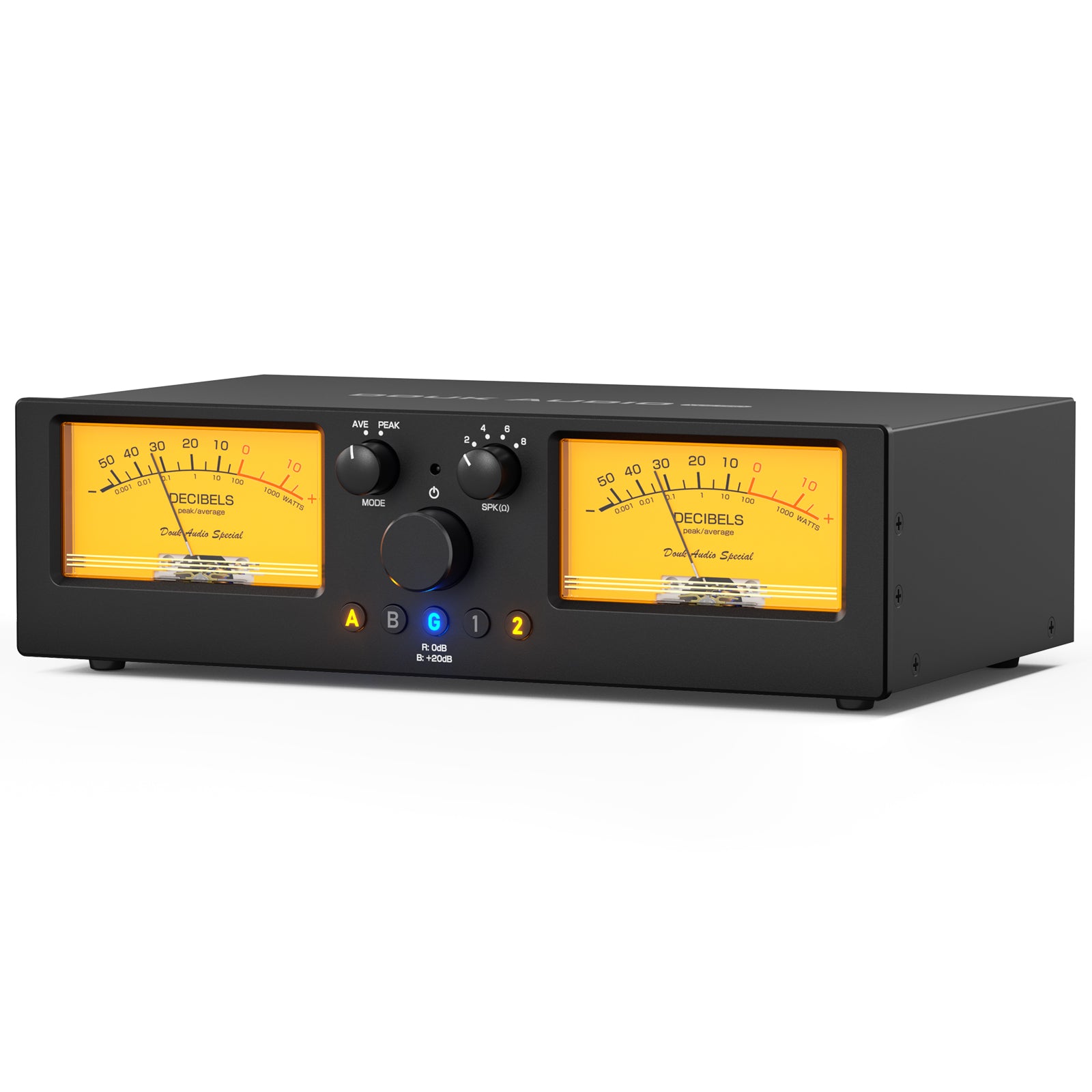 [Pre-Sale] Douk Audio VU3-PLUS：2‑Way Amplifier/Speaker Selector with Accurate Power VU Meter