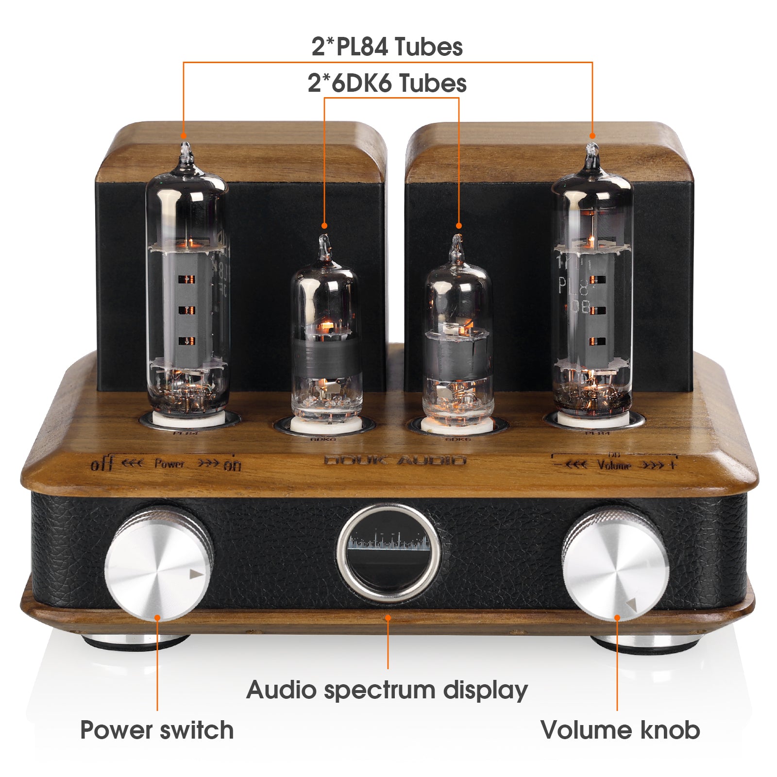 Douk Audio F3 HiFi Tube Amplifier Class A Single-Ended Stereo Audio Amp