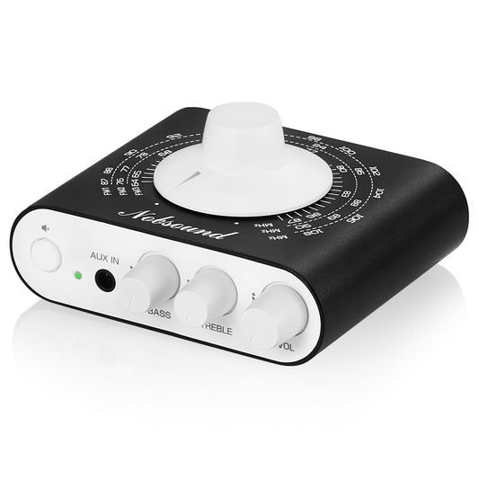 Douk Audio M08E Mini FM Radio Tuner Preamp Headphone Amplifier