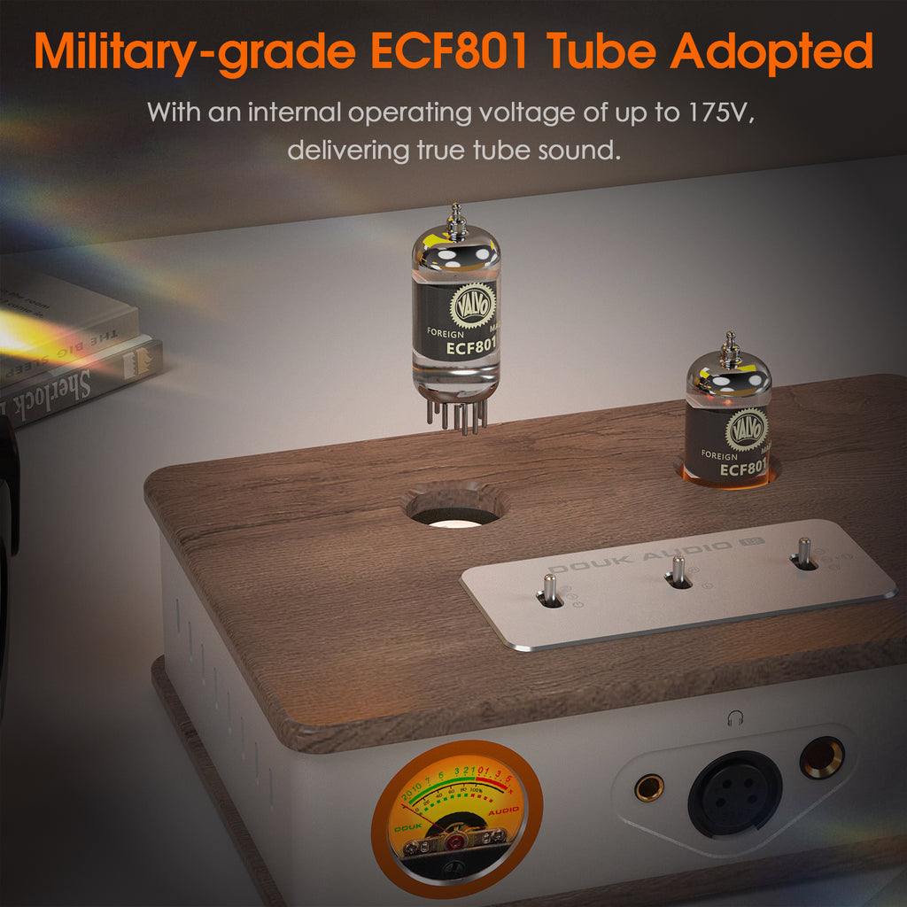 Douk Audio E2 Tube Headphone Amplifier XLR/4.4mm/6.35mm HiFi