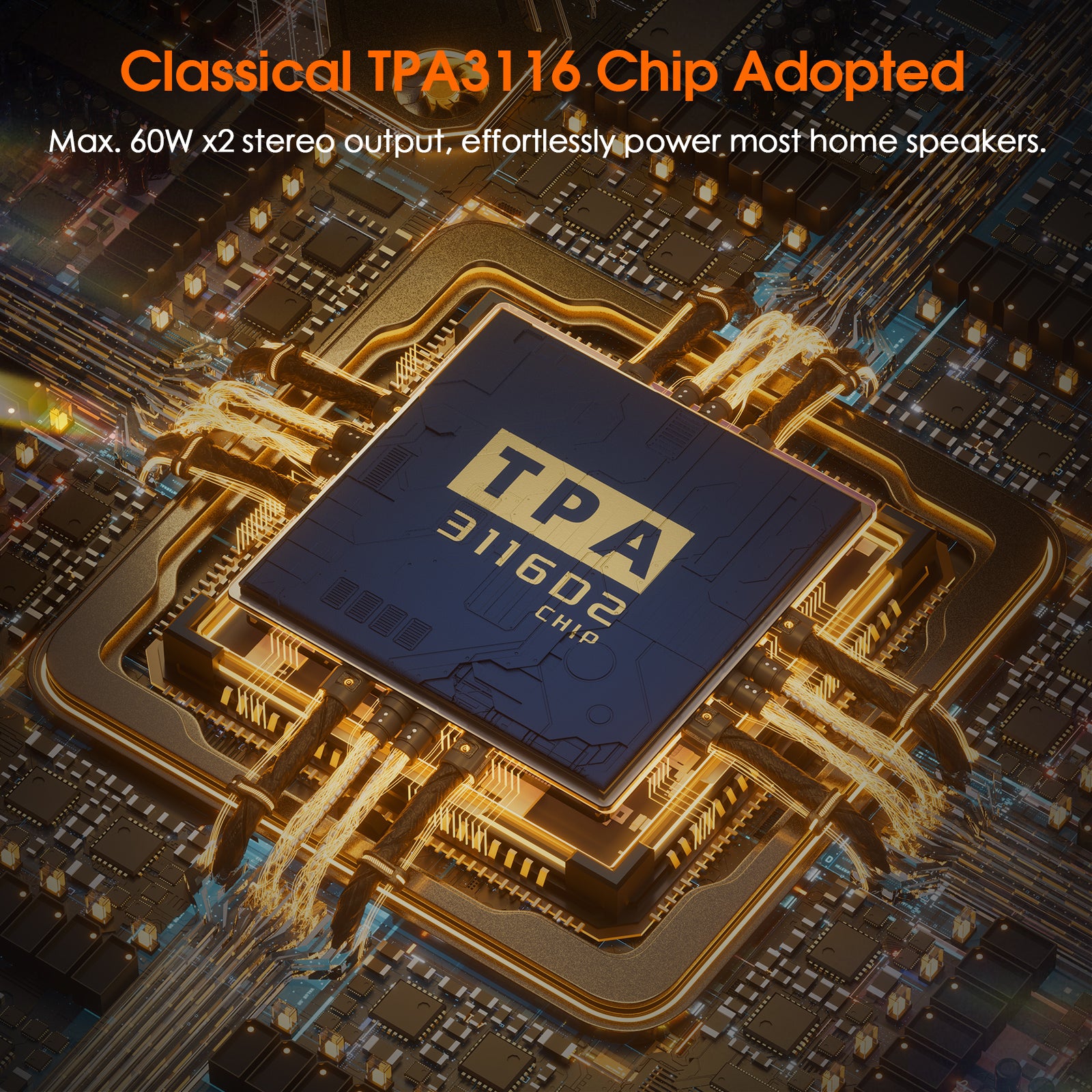 Nobsound NS-06G Mini TPA3116 Class D Digital Amplifier