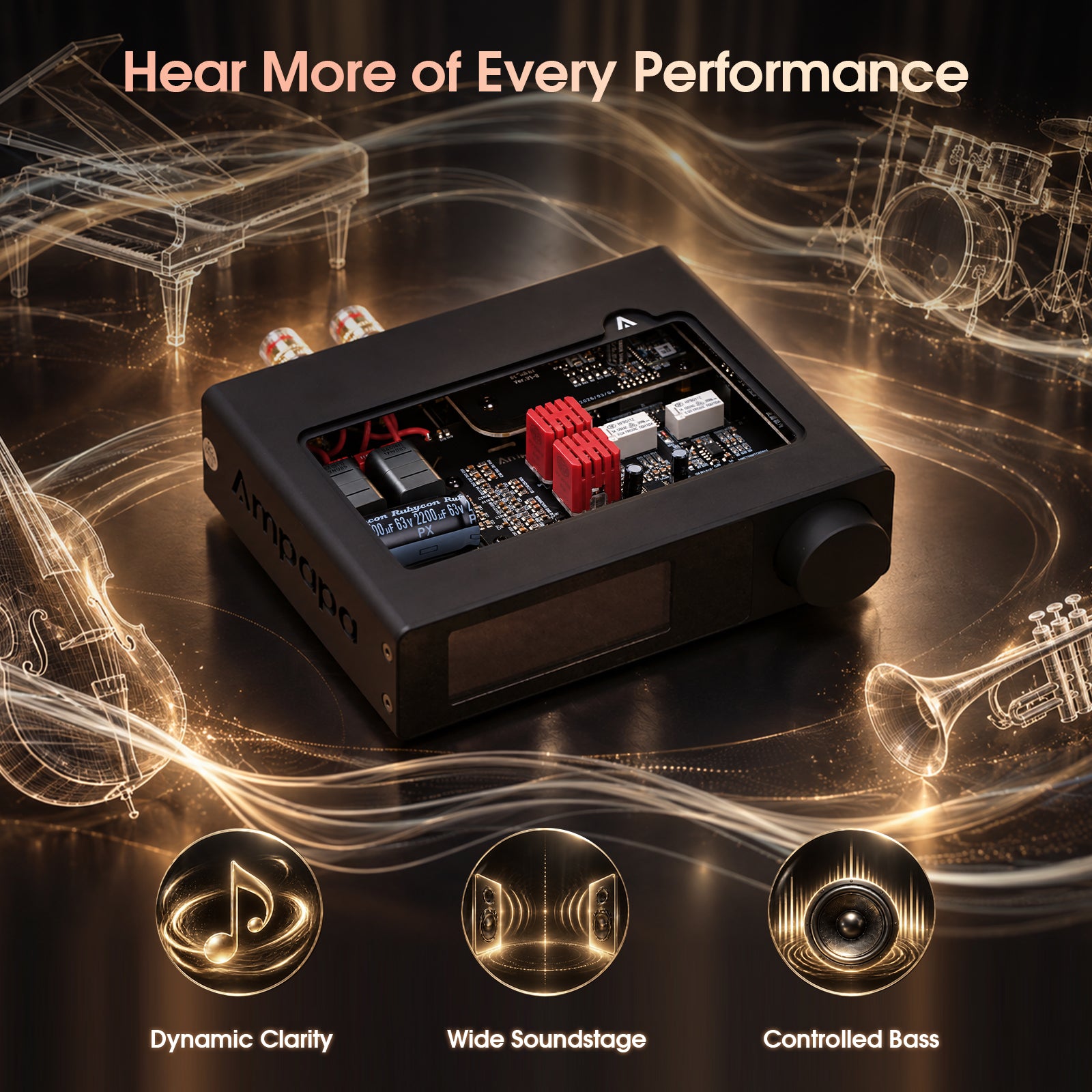 Burson Audio V7 Vivid Air Dual Discrete Op Amp, DIP-8 Audio Op-Amp Upgrade