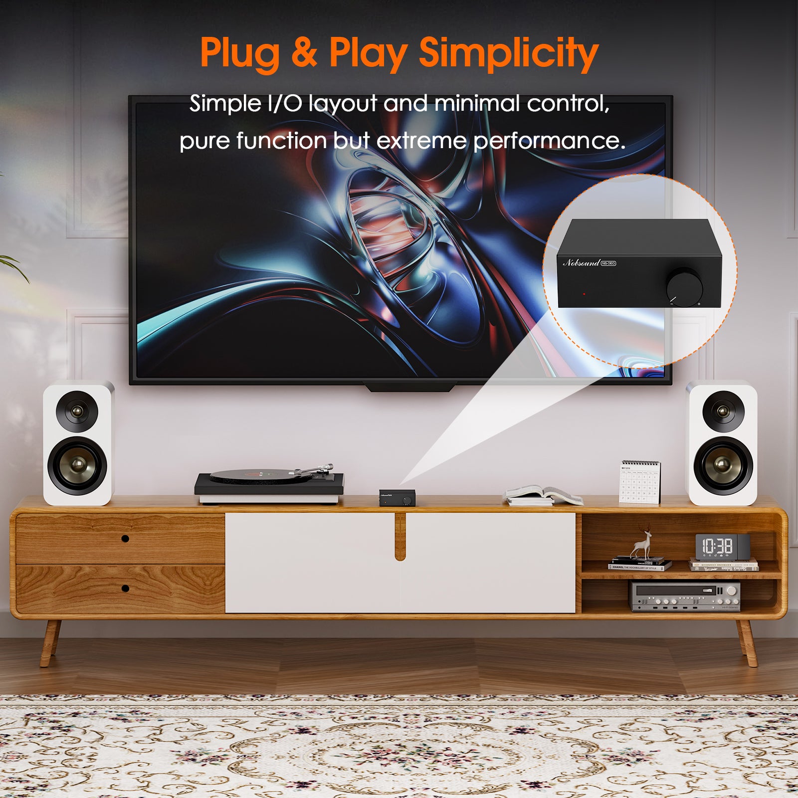 Nobsound NS-06G Mini TPA3116 Class D Digital Amplifier