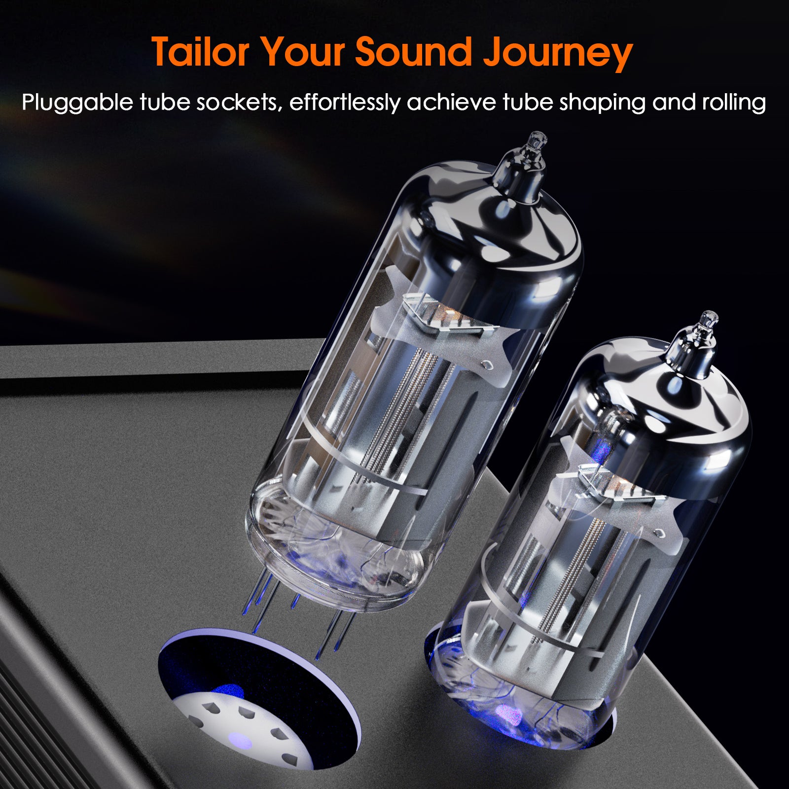 Nobsound TUBE-T4C HiFi Stereo Vacuum Tube Preamp