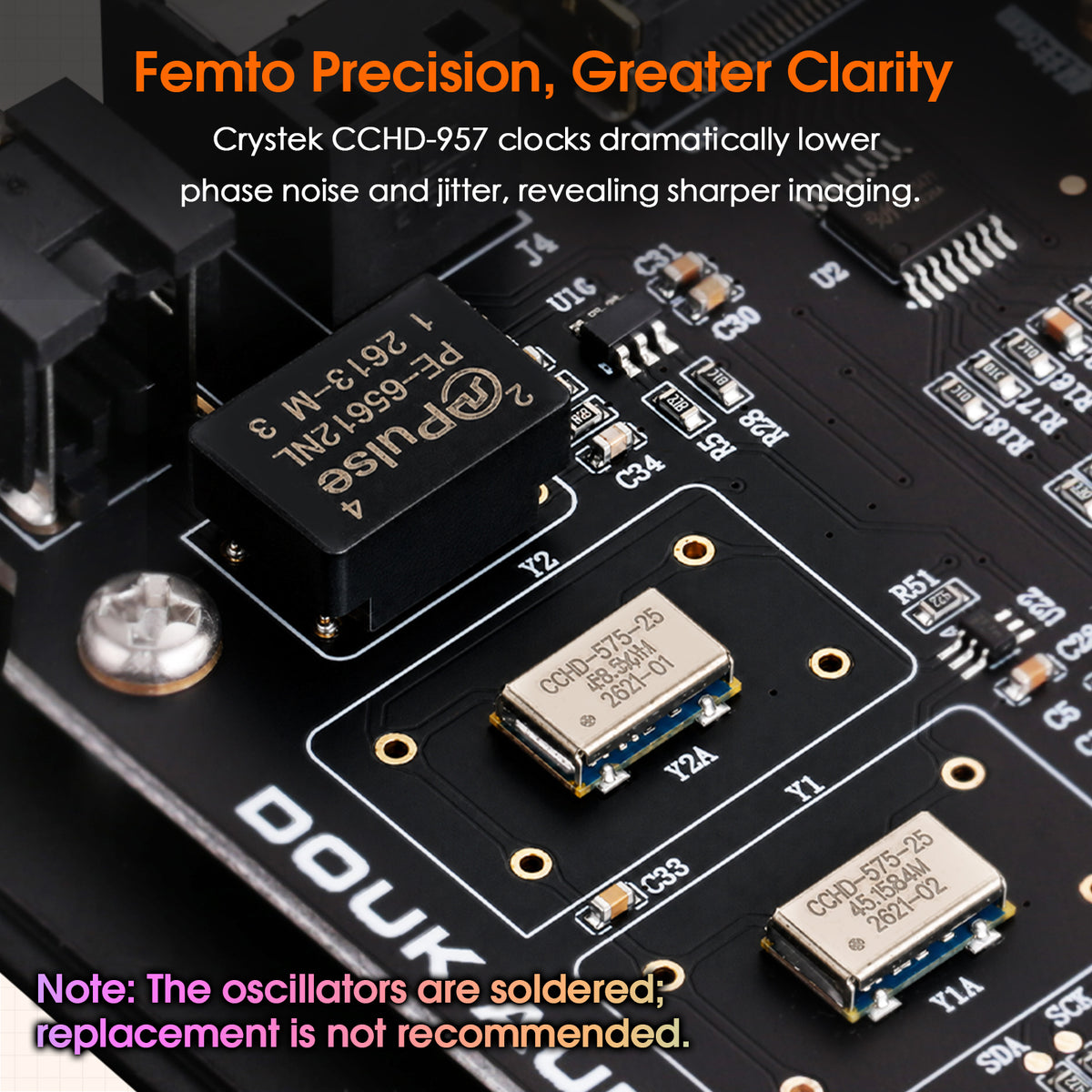 Douk Audio U2-PRO-FC XMOS XU316 USB DDC Reclocker-Femtosecond Version