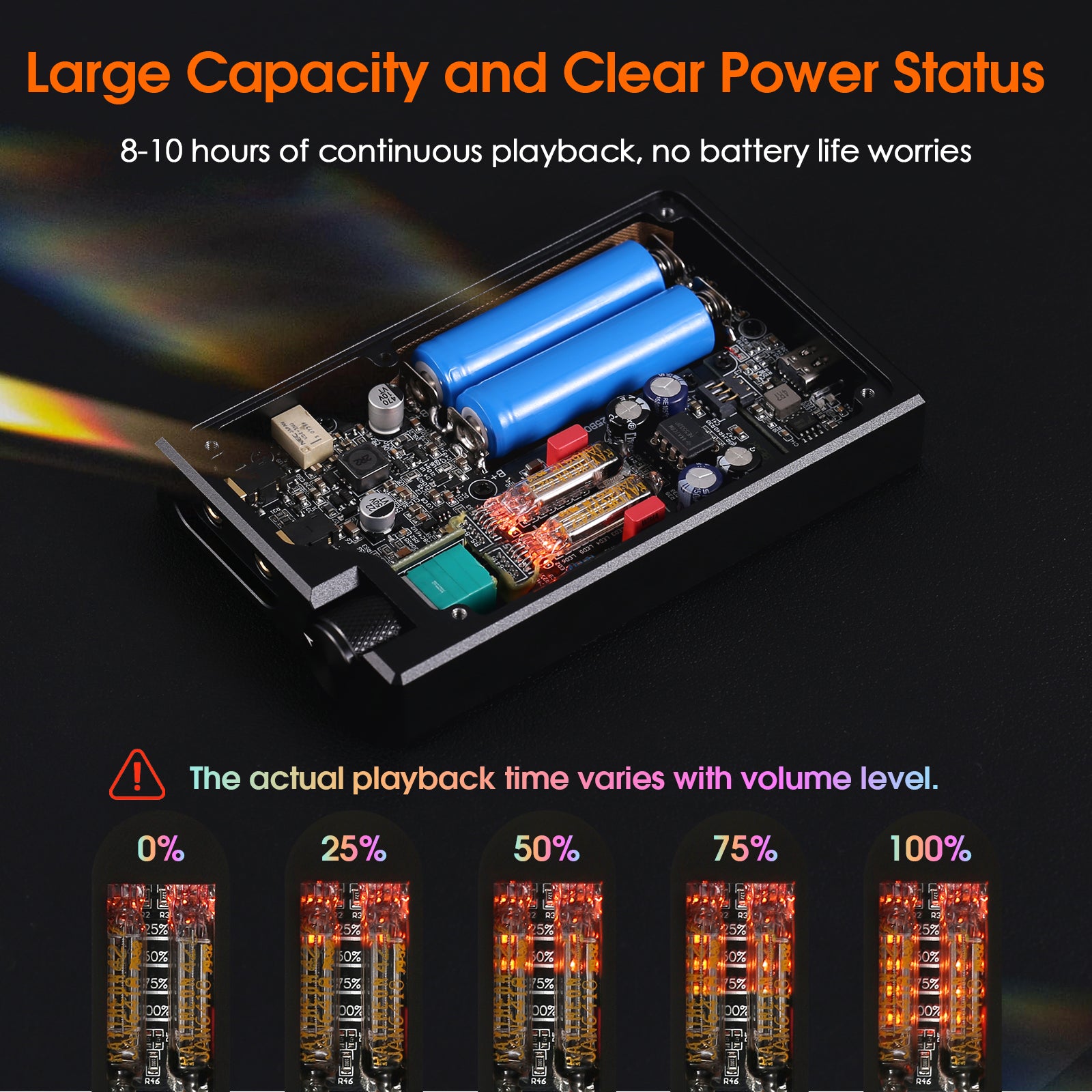 Nobsound P10 PRO HiFi Portable Tube Headphone Amplifier