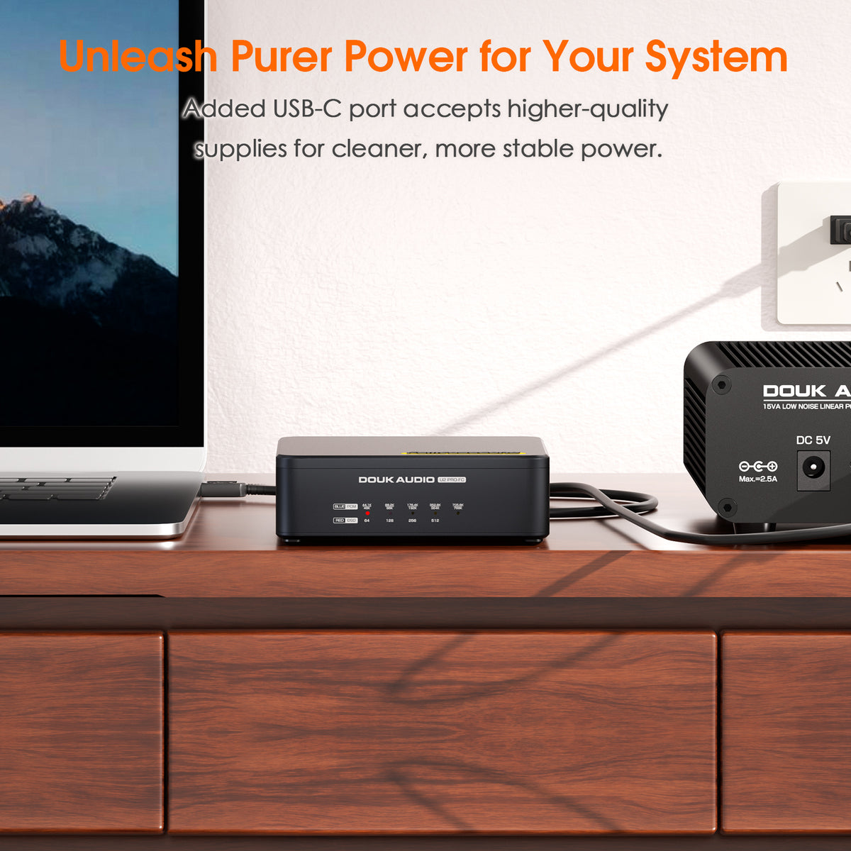Douk Audio U2-PRO-FC XMOS XU316 USB DDC Reclocker-Femtosecond Version