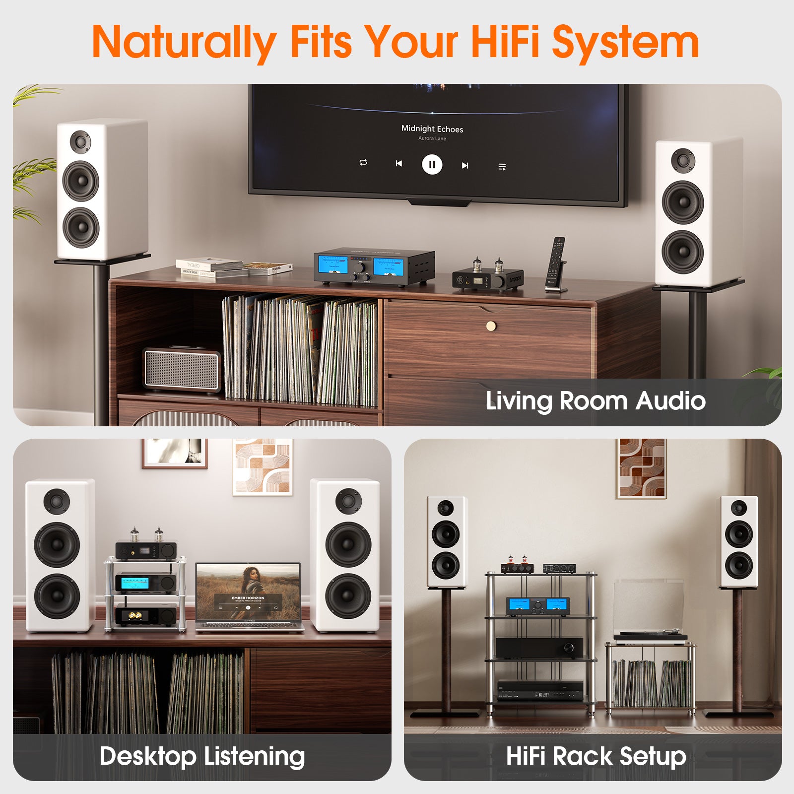 [Pre-Sale] Douk Audio S4 Dual 4-Inch 2-Way Passive Bookshelf Speakers