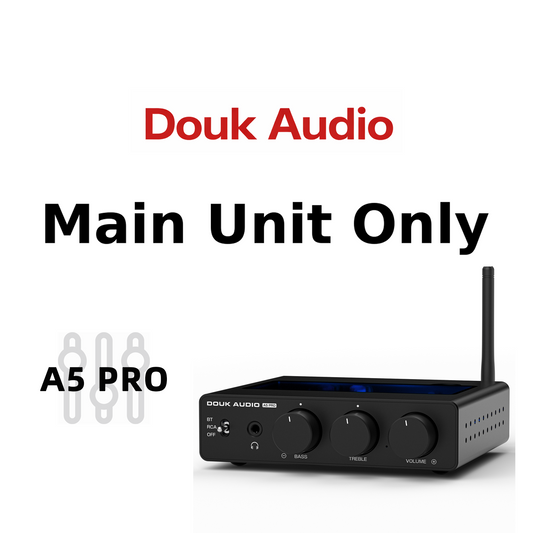 Douk Audio Amplifier Main Unit Only(Power Supply Not Included)
