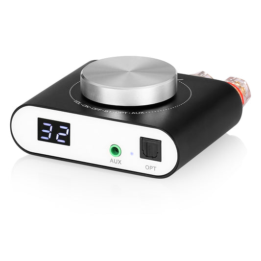 Nobsound Q10 HiFi Bluetooth 5.0 Digital Amplifier Mini AUX/Optical Stereo Audio Power Amp 100W
