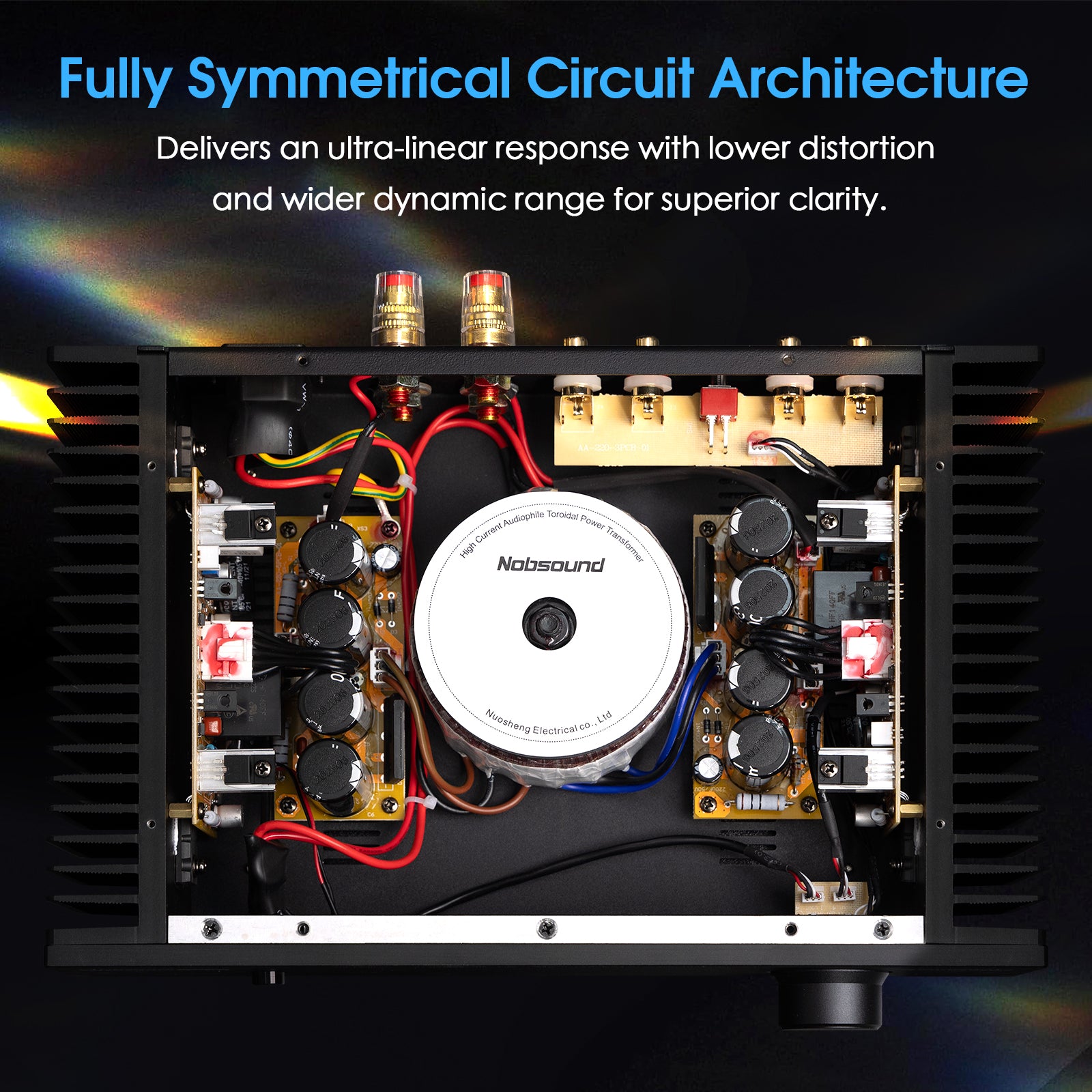 Nobsound NS-02G PRO HiFi Single-Ended Class A Stereo Amplifier
