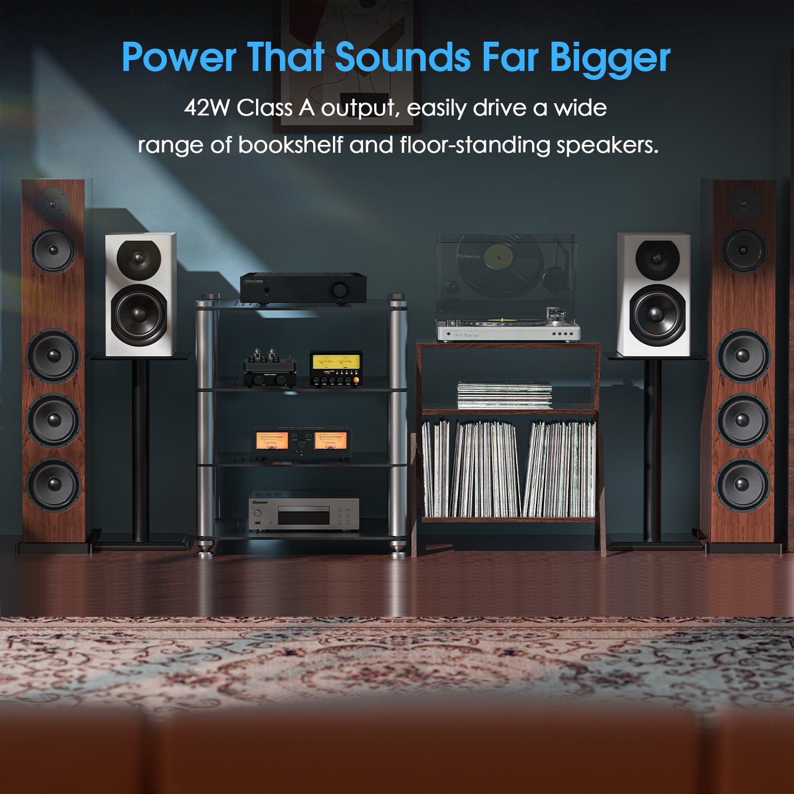 Nobsound NS-02G PRO HiFi Single-Ended Class A Stereo Amplifier