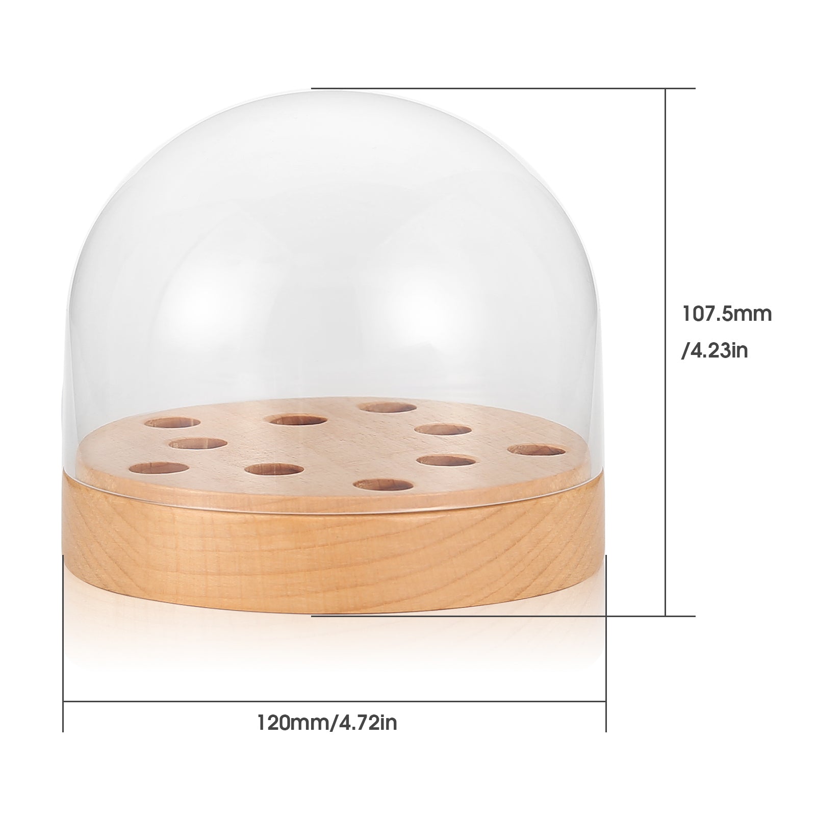Nobsound R21J Cartridge Headshell Keeper Turntable Stylus Display Box Phono Shell Case