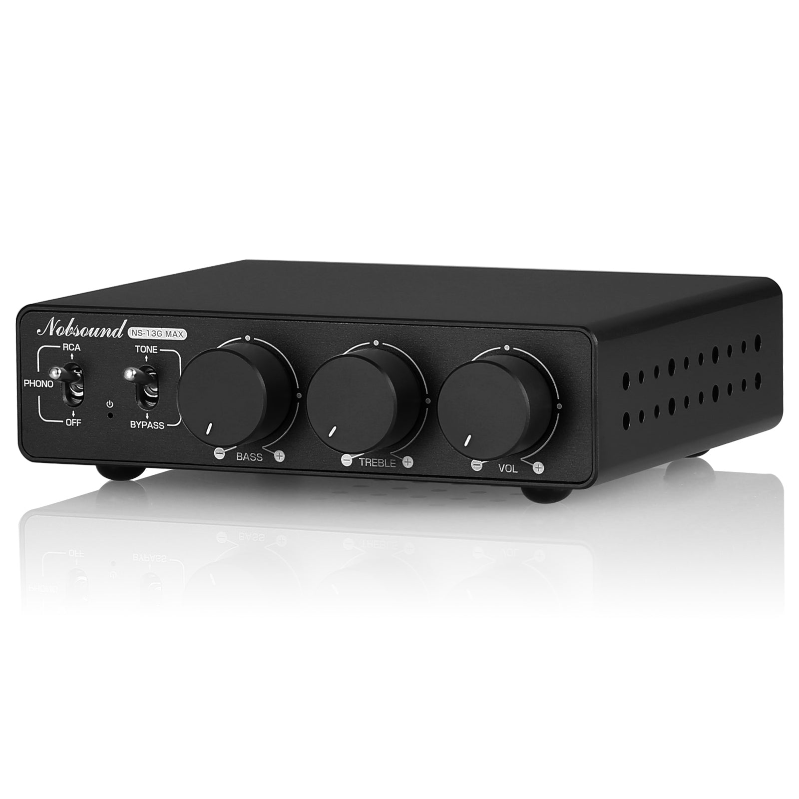 Douk Audio NS-13G MAX HiFi Mini 2-Channel Stereo Audio Amplifier Class D Power Amp with Phono 300W*2