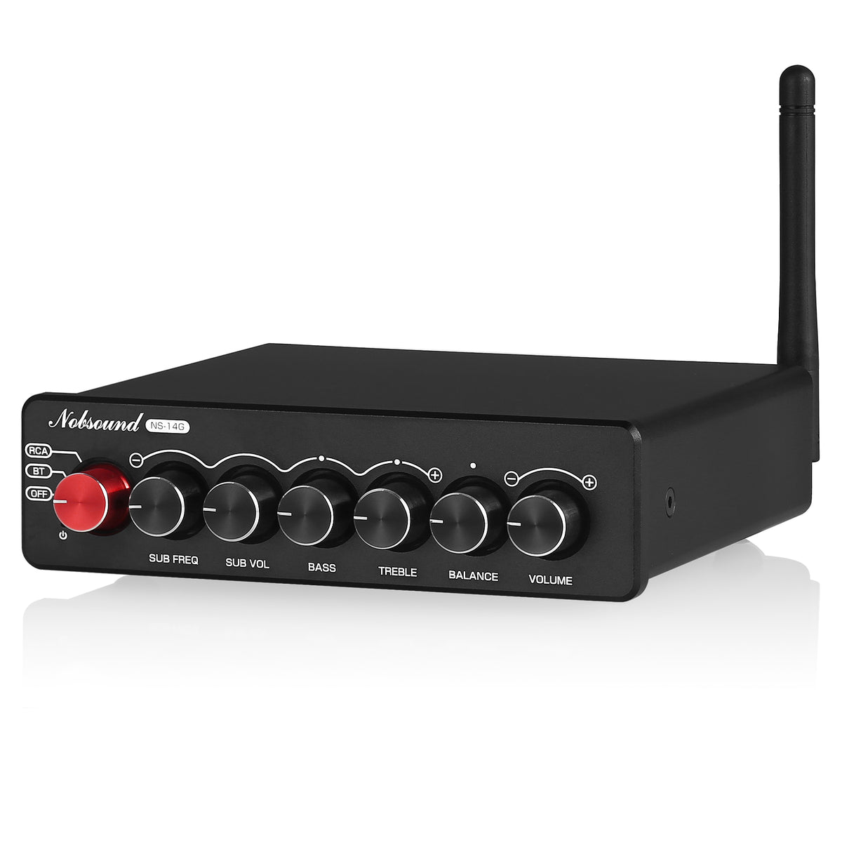 Power Audio Nobsound NS-14G Bluetooth HiFi 2.1 Channel Power Amplifier Subwoofer S ...