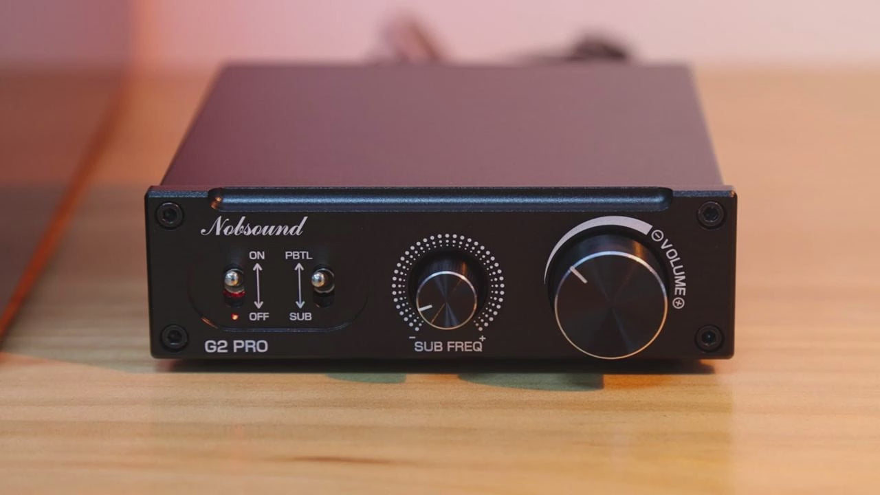 Nobsound G2 PRO Mini 300W Mono Digital Power Amplifier Subwoofer/Full-Frequency Home Audio Amp