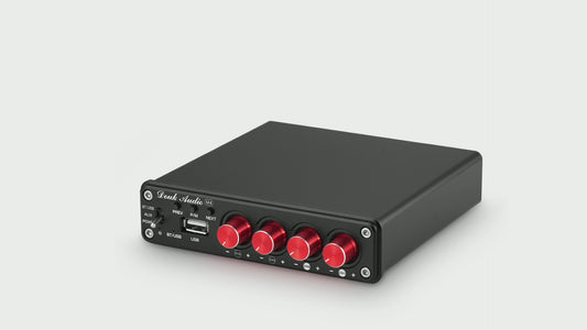 Douk Audio M4 HiFi Bluetooth 5.0 Digital Amplifier Stereo 4 Channel Multi-room Audio Amp 50W×4
