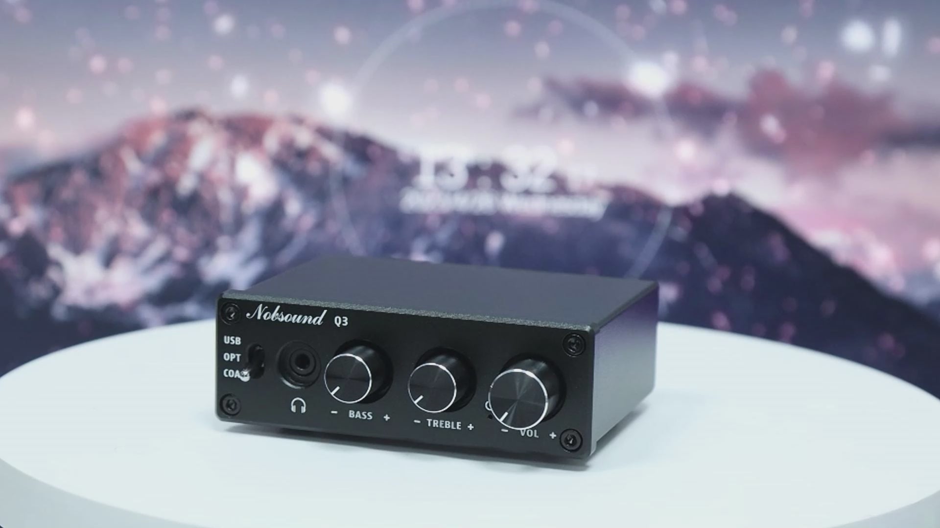 Nobsound Q3 Mini USB DAC Digital to Analog Converter Coaxial/Optical Audio Decoder Headphone Amp