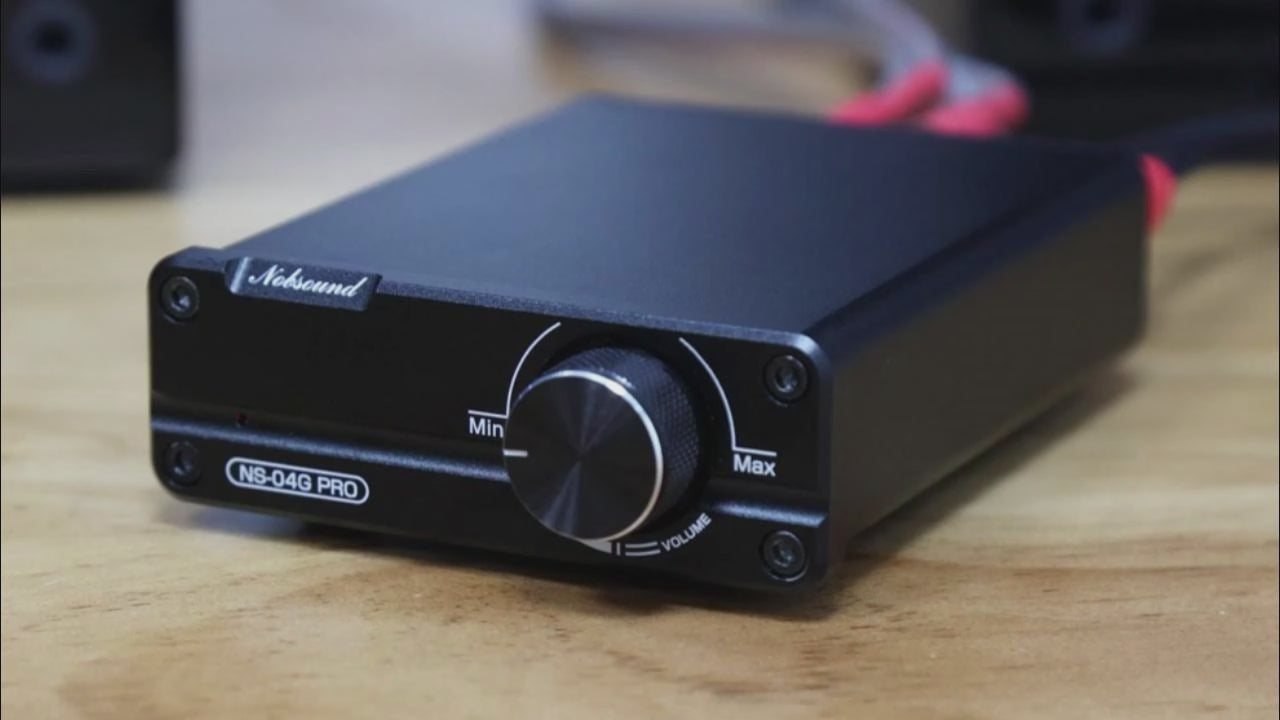 Nobsound NS-04G PRO HiFi 2.0 Channel Digital Amplifier Mini Home Stereo Audio Amp 100W×2