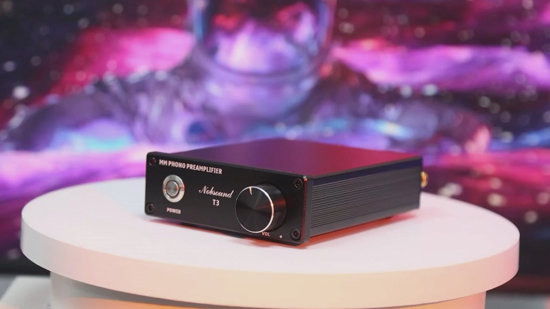 Nobsound T3 MM Phono Preamp for Record Player HiFi Home Turntable Pre-Amplifier