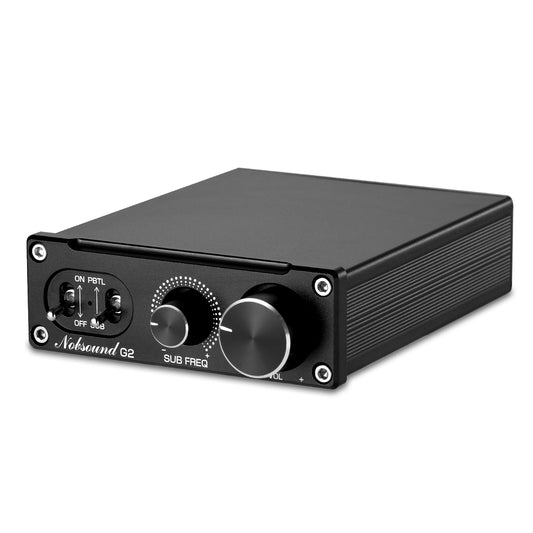 Nobsound G2 Mini 100W Mono Channel Digital Amplifier Subwoofer/Full-Frequency Power Amp for Home Stereos
