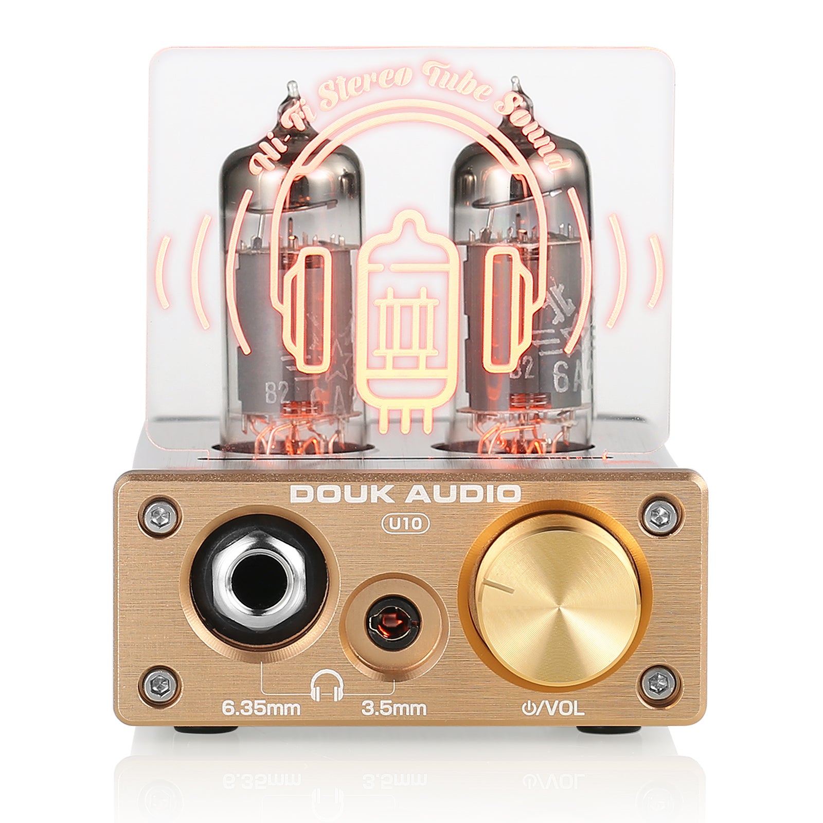 Douk Audio U10 Mini Tube Headphone Amplifier HIFI Stereo Preamp for Home Speaker