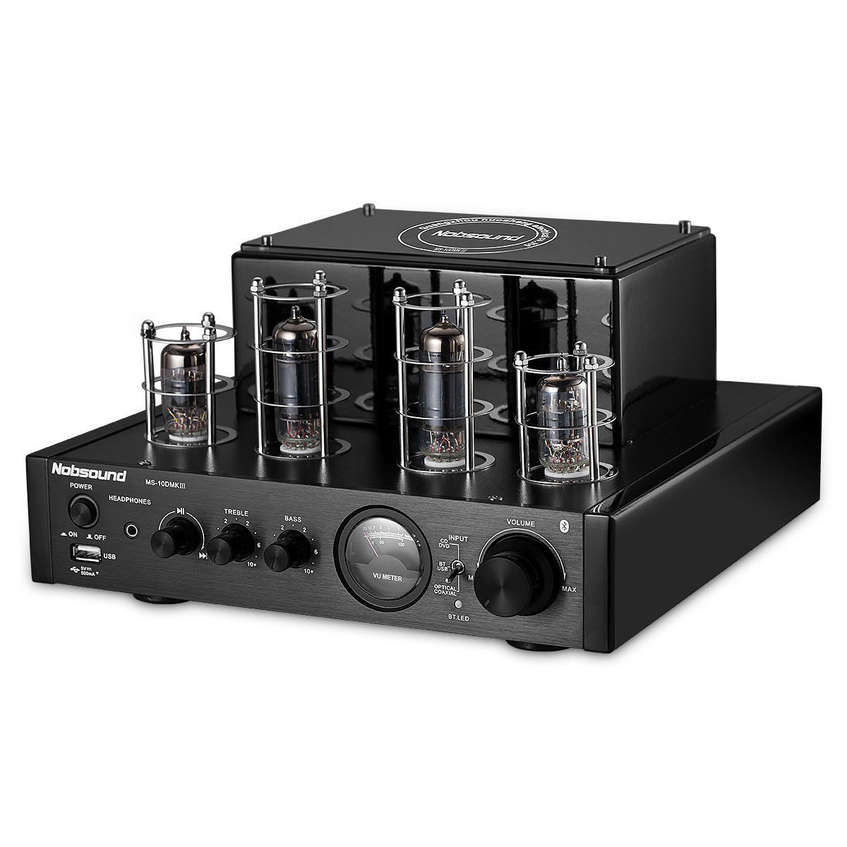 Nobsound MS-10D MKIII HIFI Bluetooth Tube Power Amplifier Coaxial